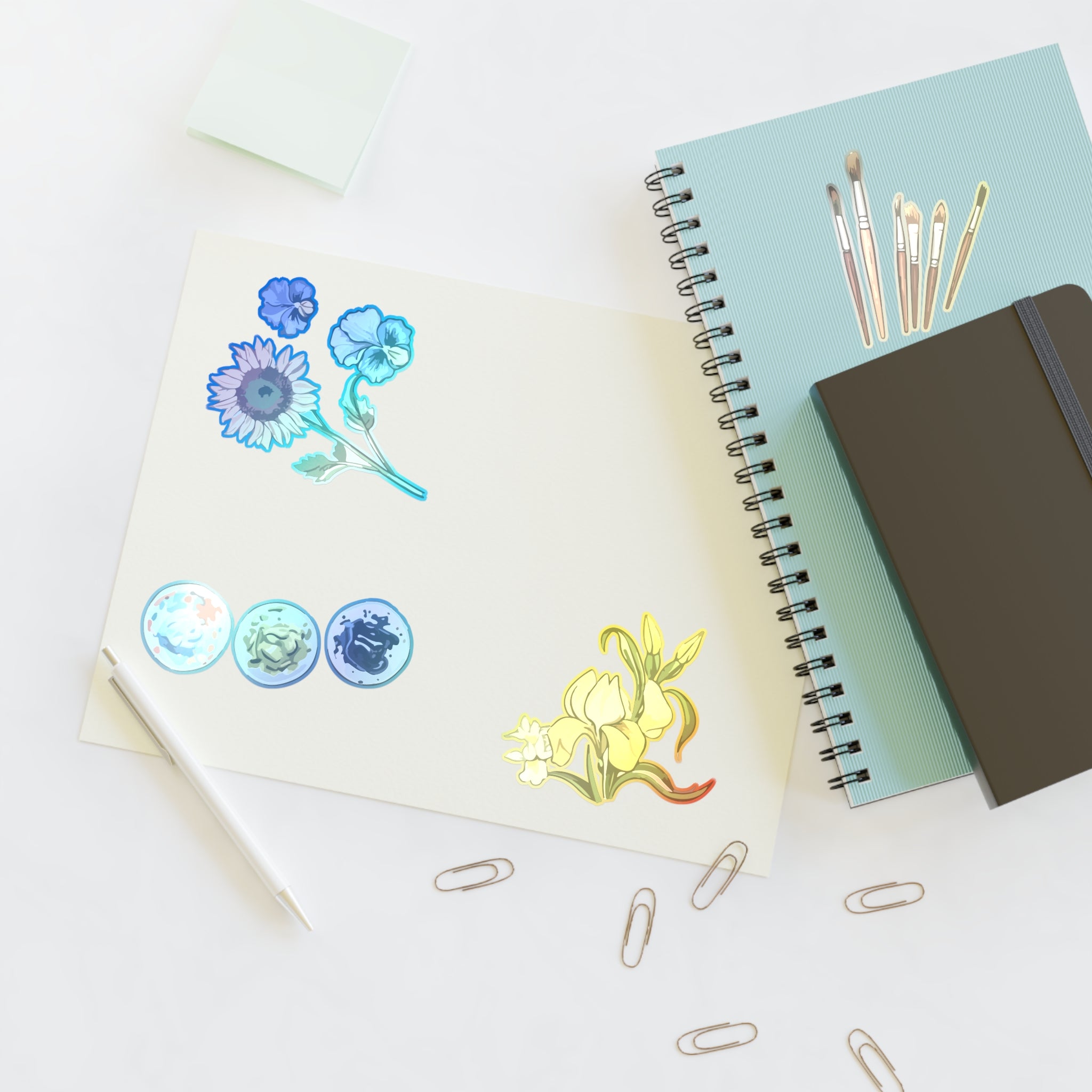 Art Vibes Sticker Sheet