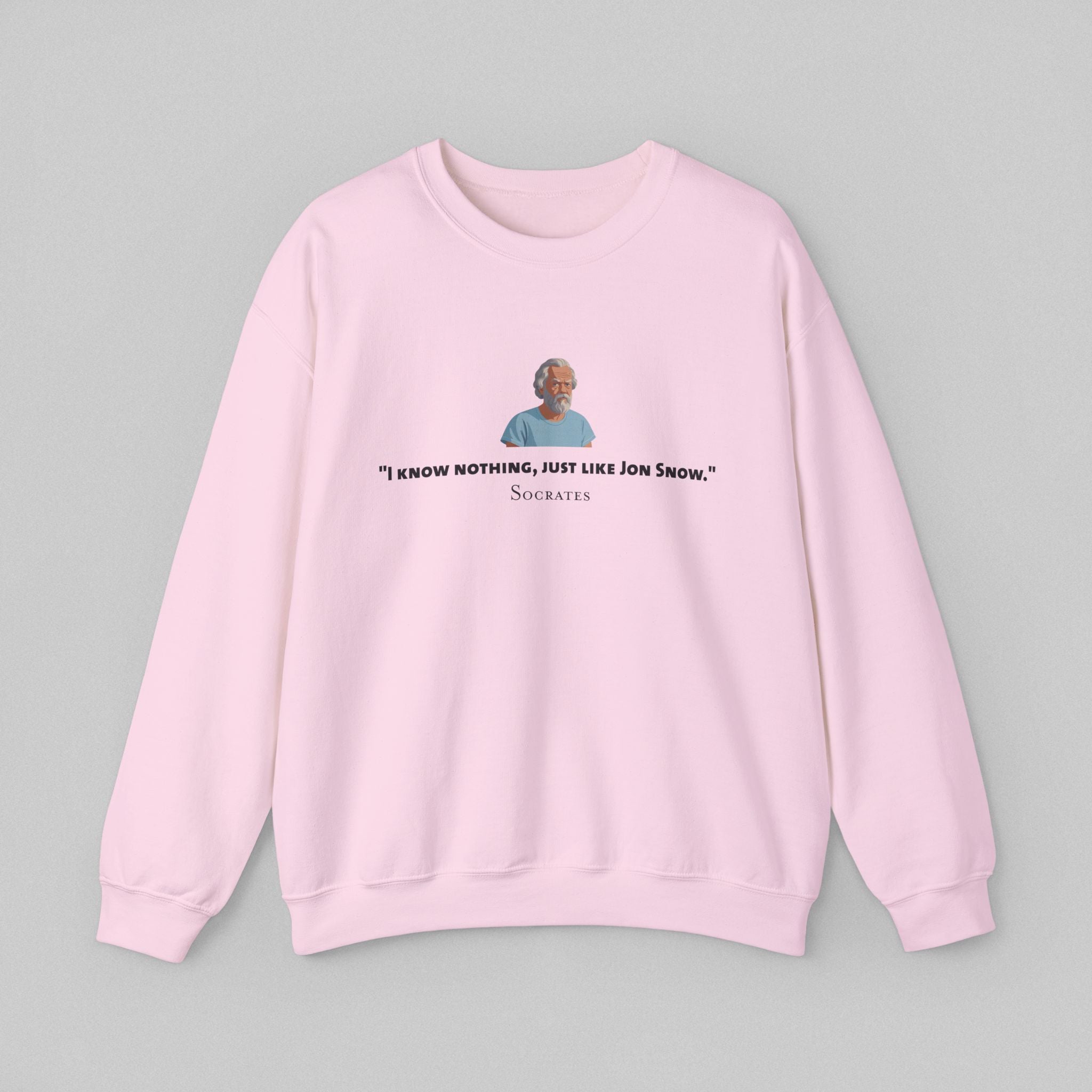 I know Nothing - Socrates Women's Sweatshirt