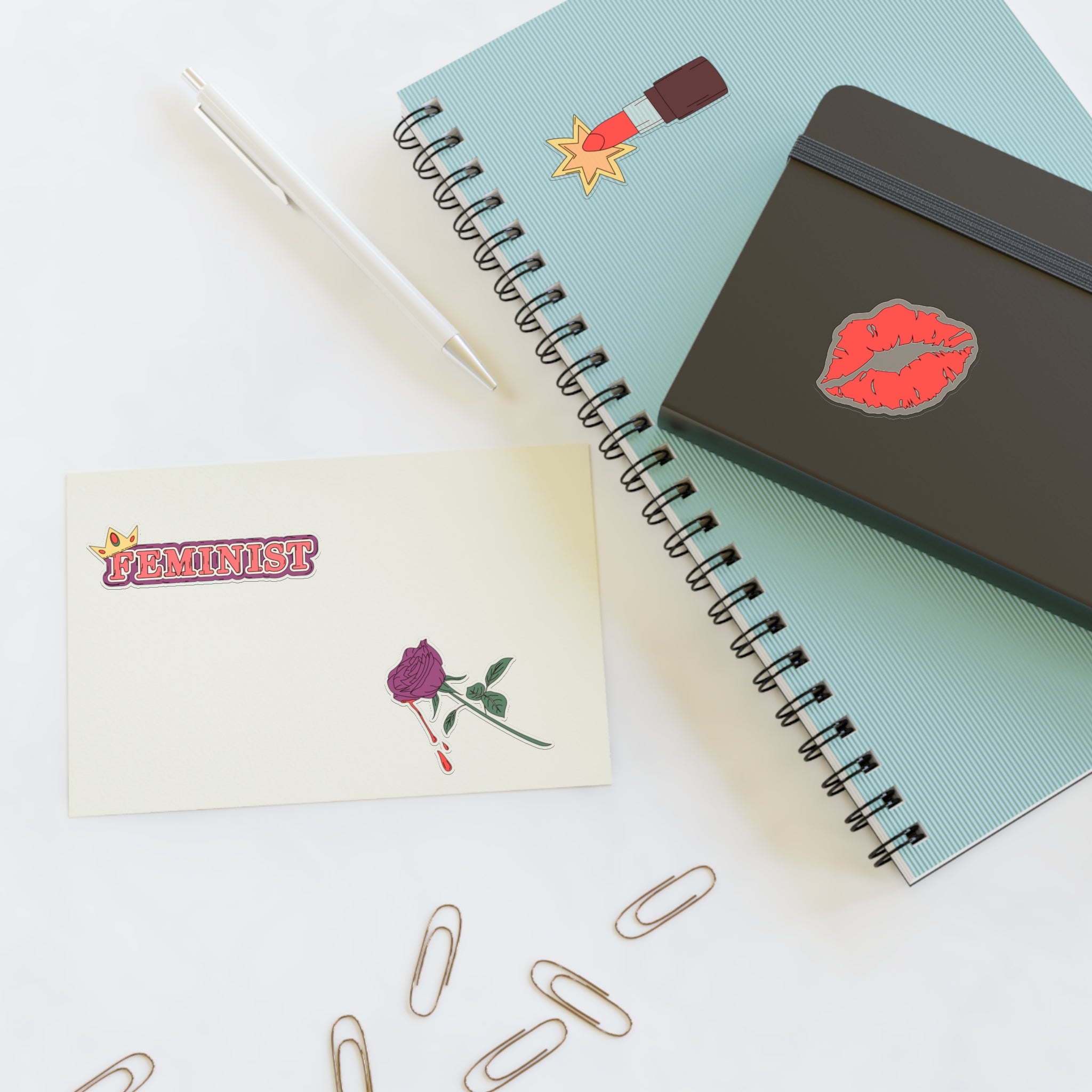 Feminist AF! Sticker Set