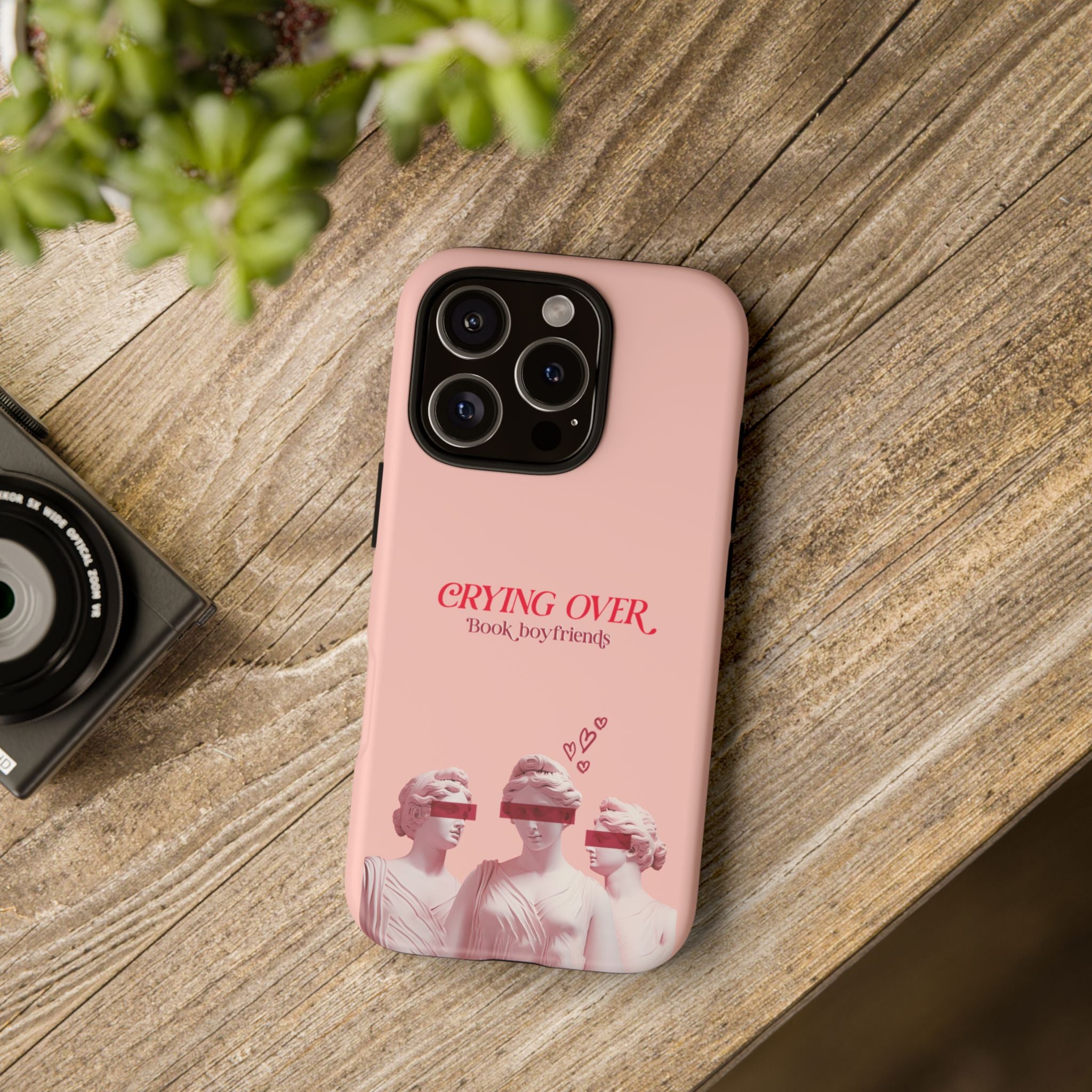 Crying Over Book Boyfriends! Phone Case