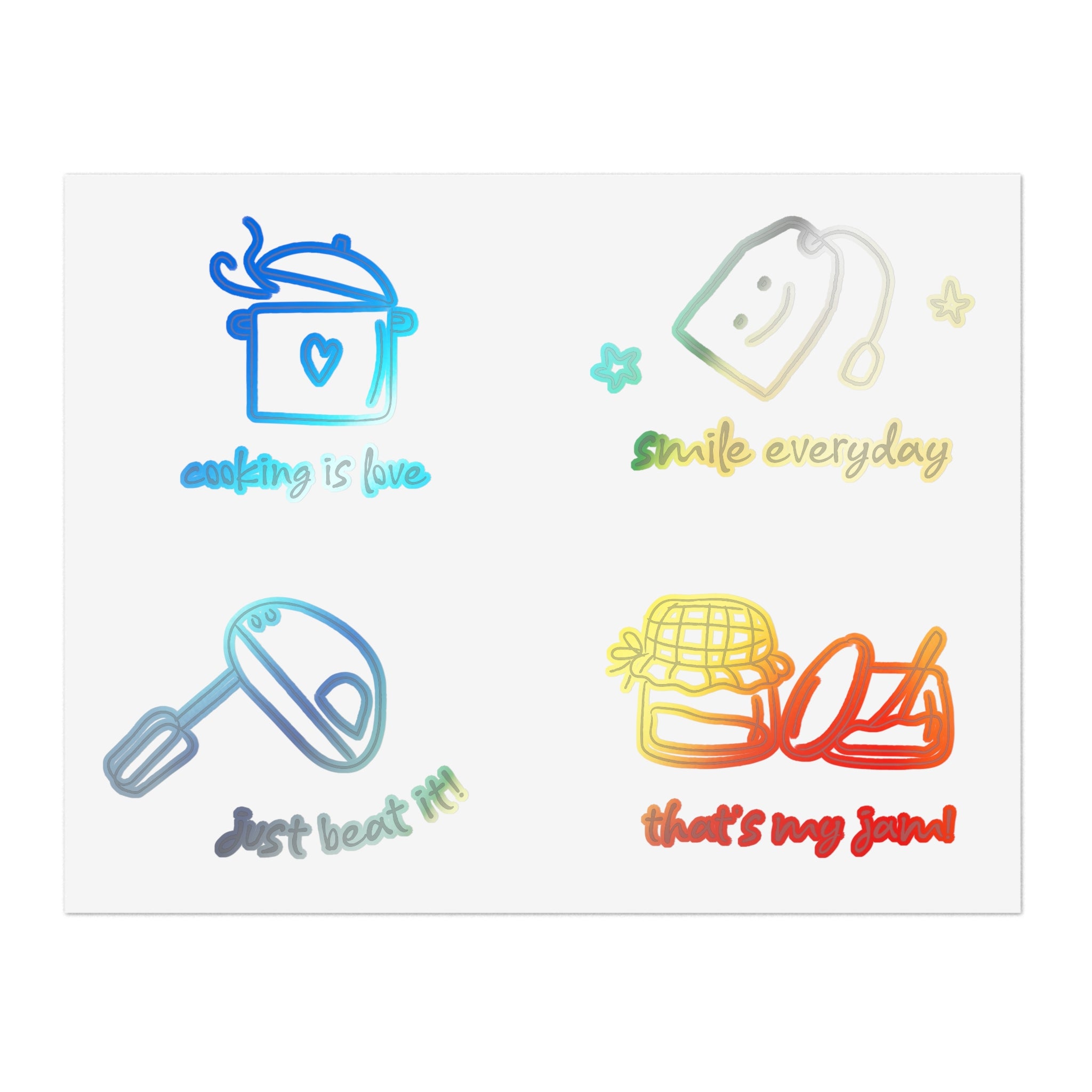 Cooking Therapy! Sticker Set
