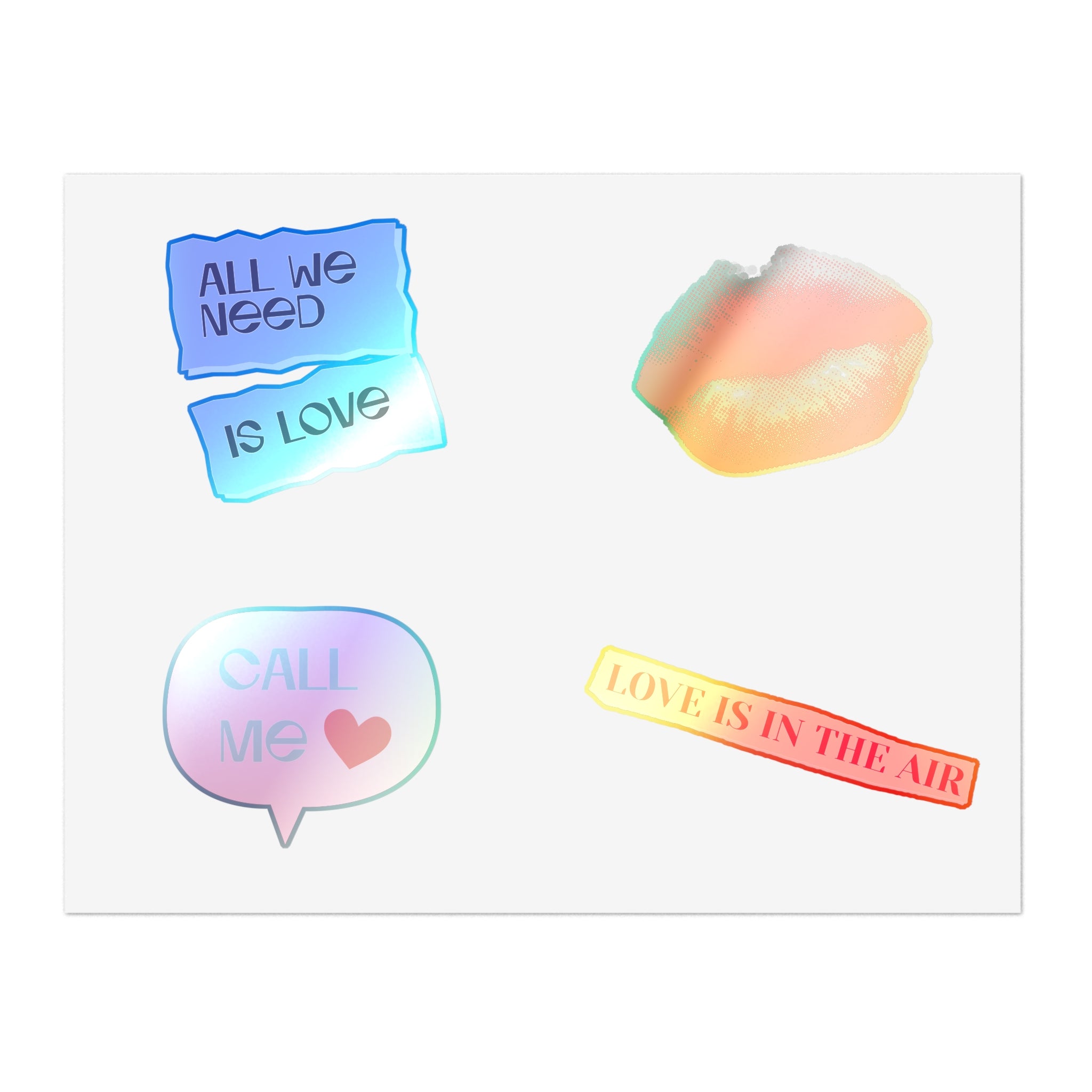 Love is in the air! Sticker Sheet