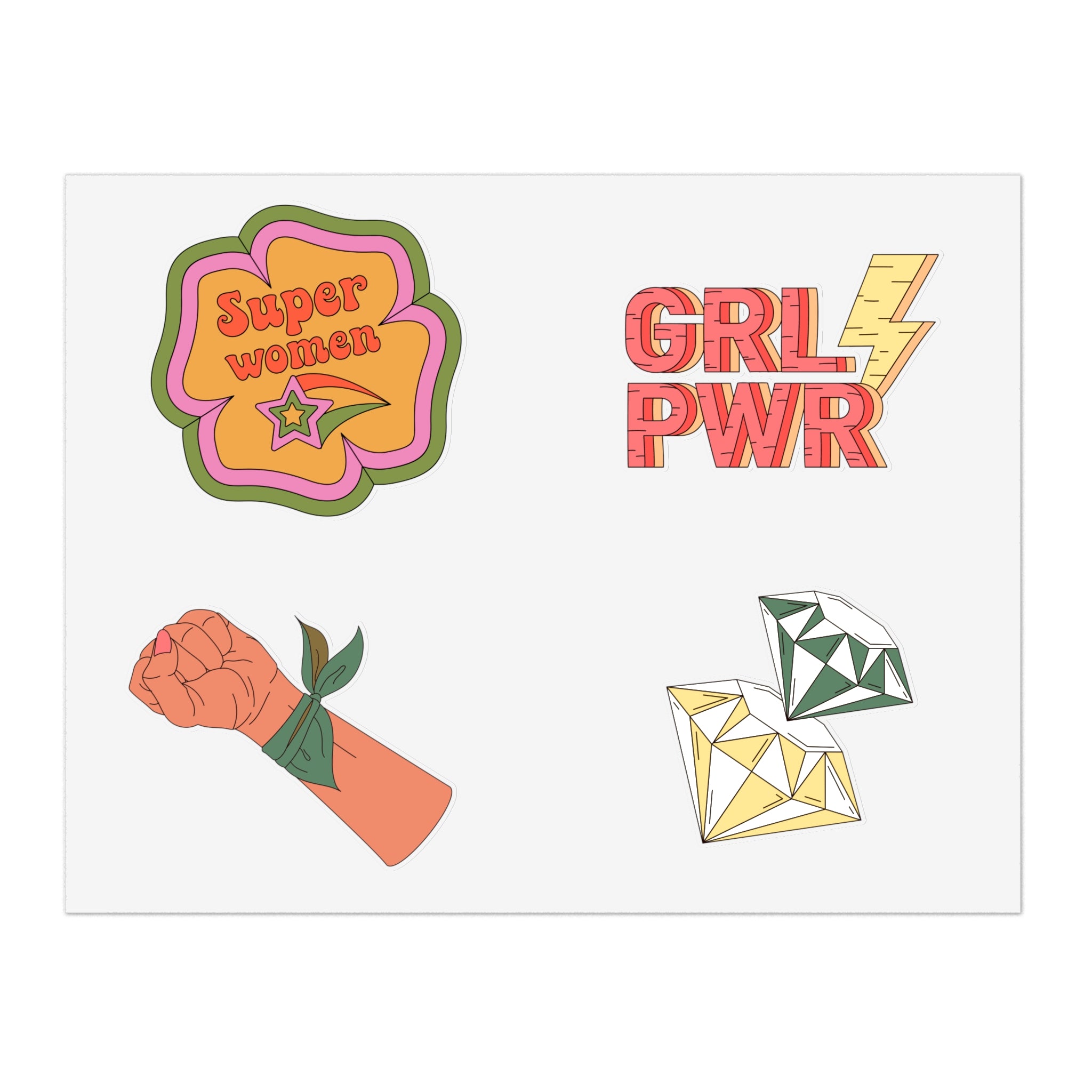 Girls Rule! Sticker Bundle
