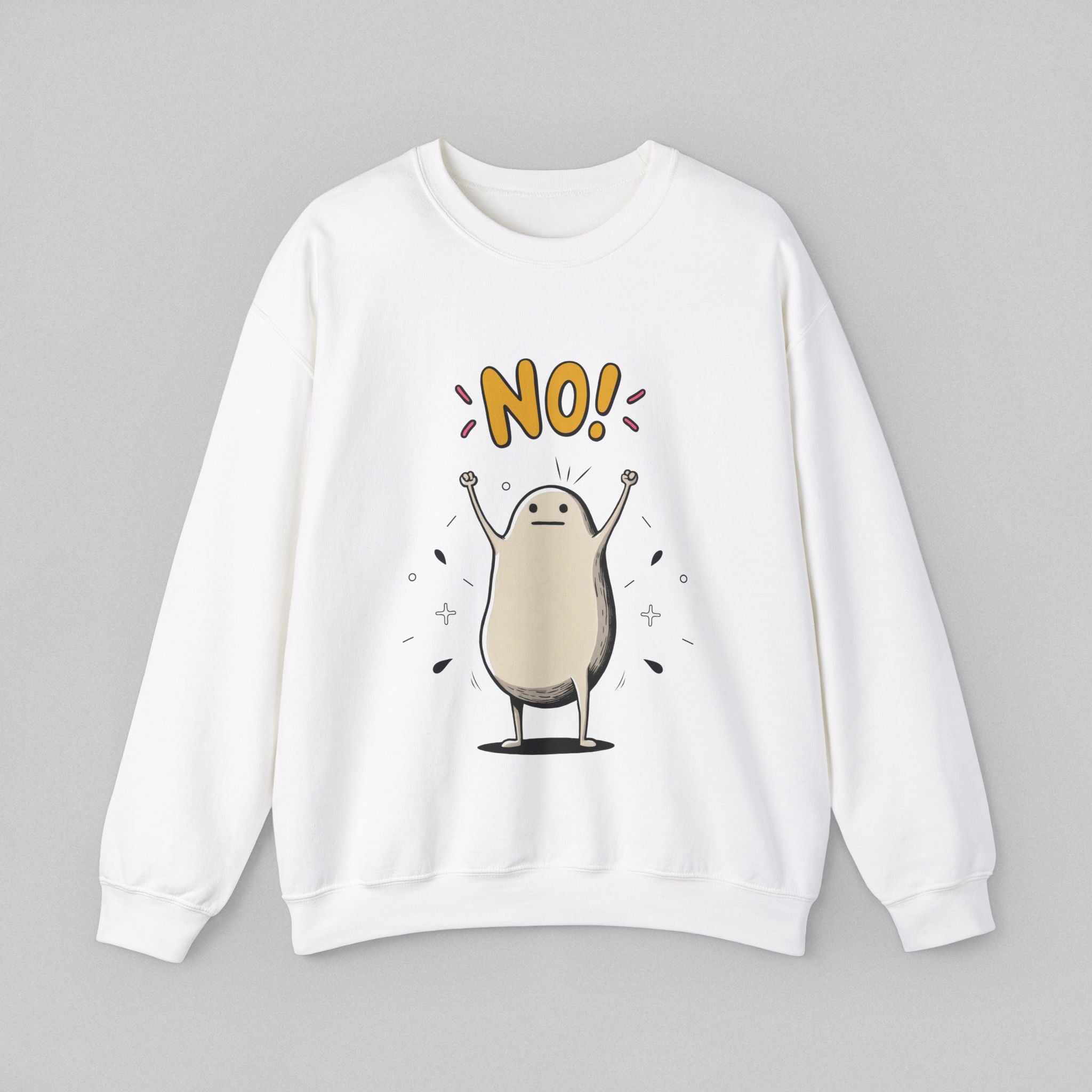 Blob Says NO! Sweatshirt for Men