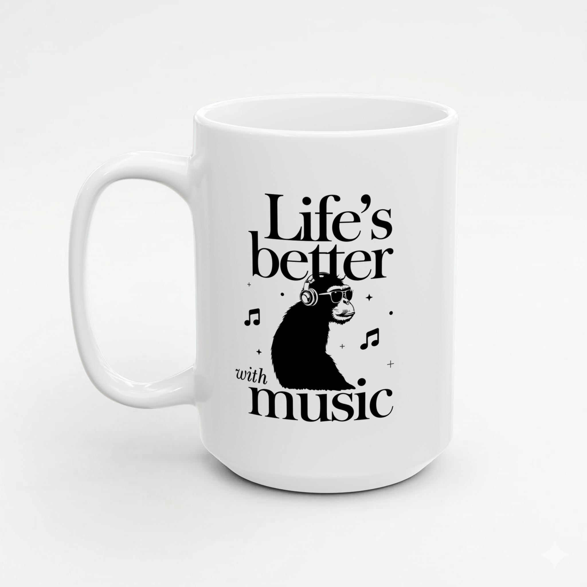 Life's Better with Music! Mug