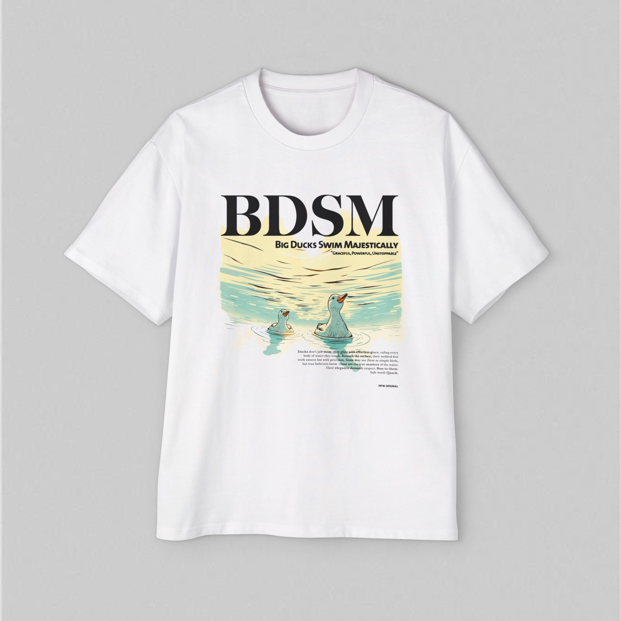 BDSM! Men's Oversized T-Shirt