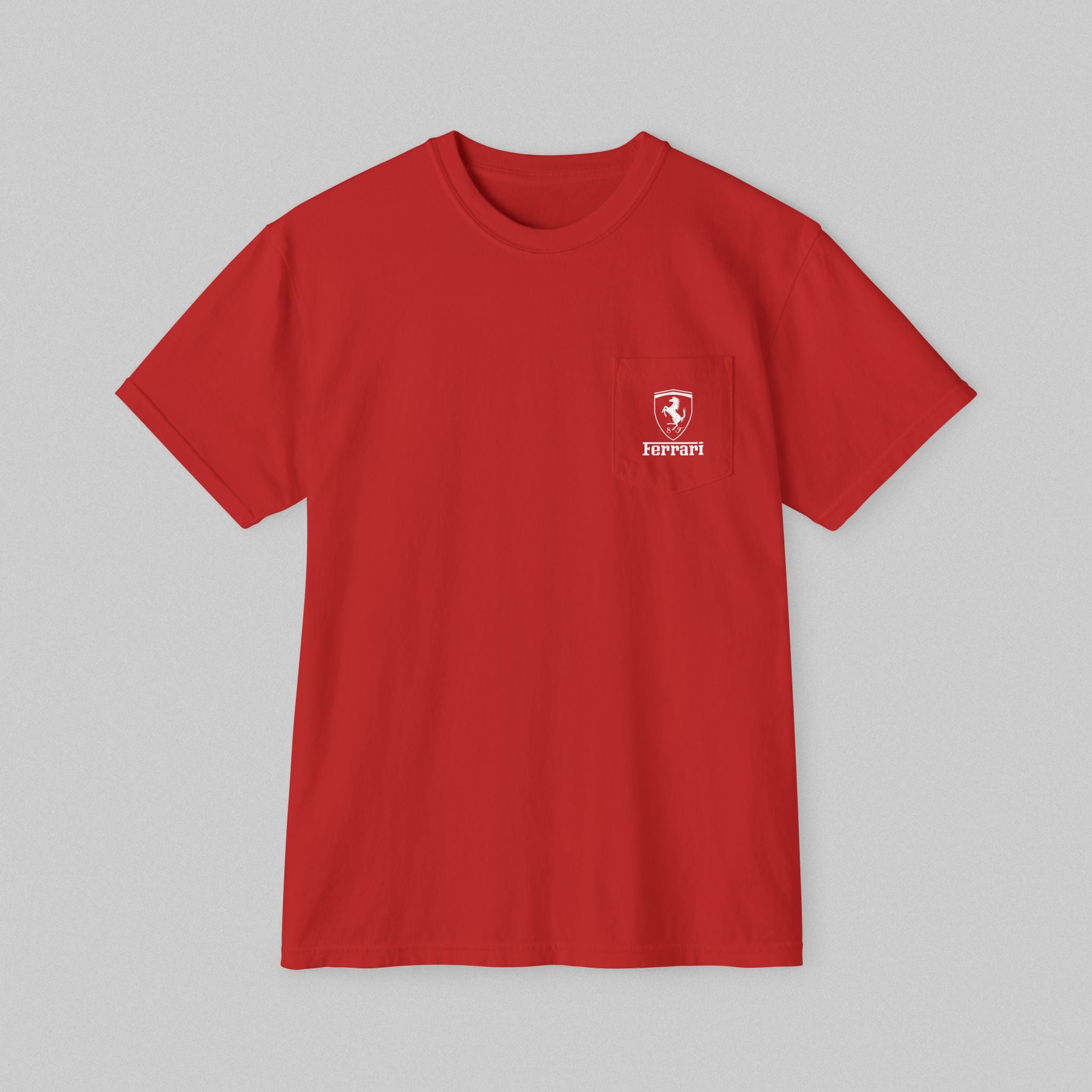 Ferrari Men's Pocket T-Shirt