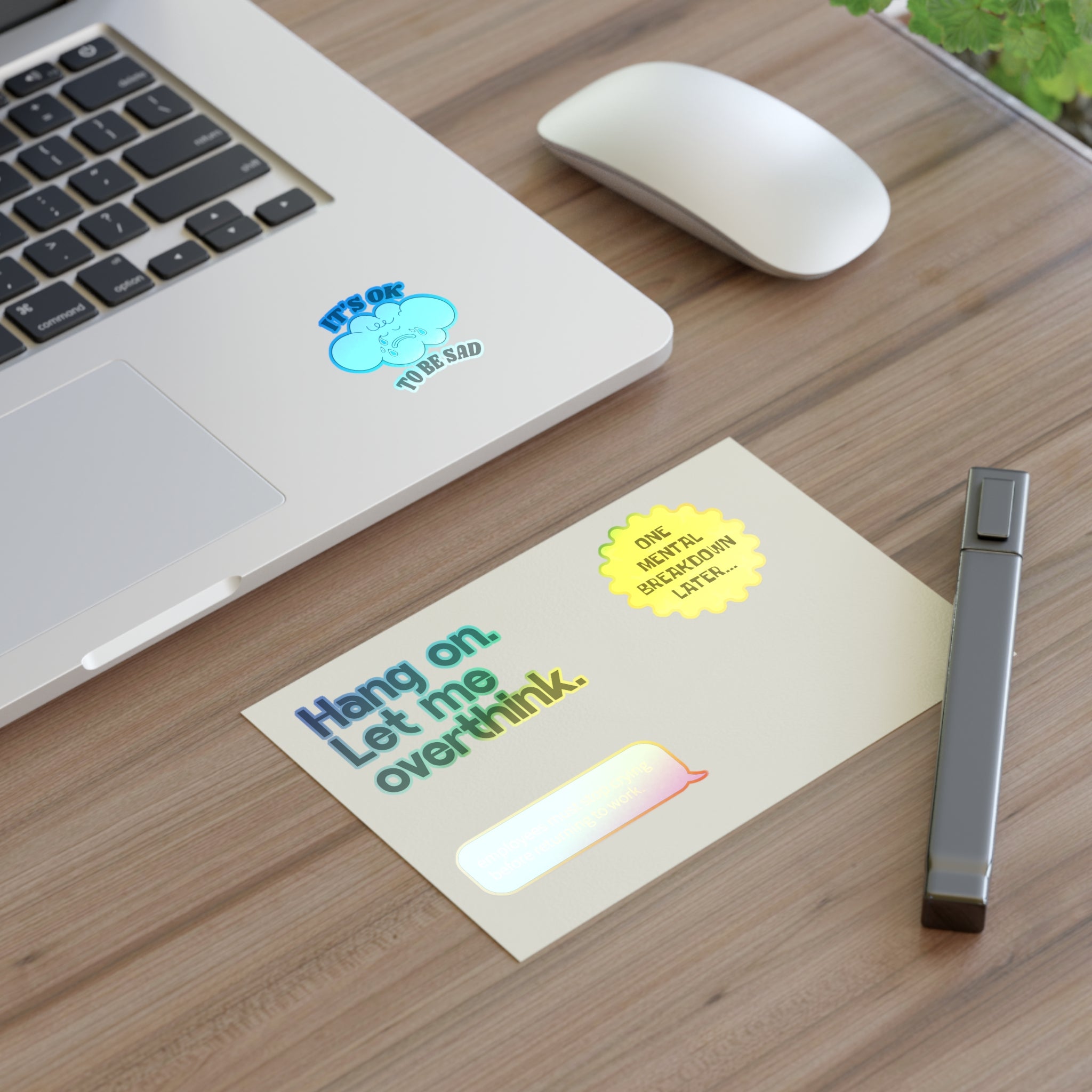 Certified Overthinker Sticker Set