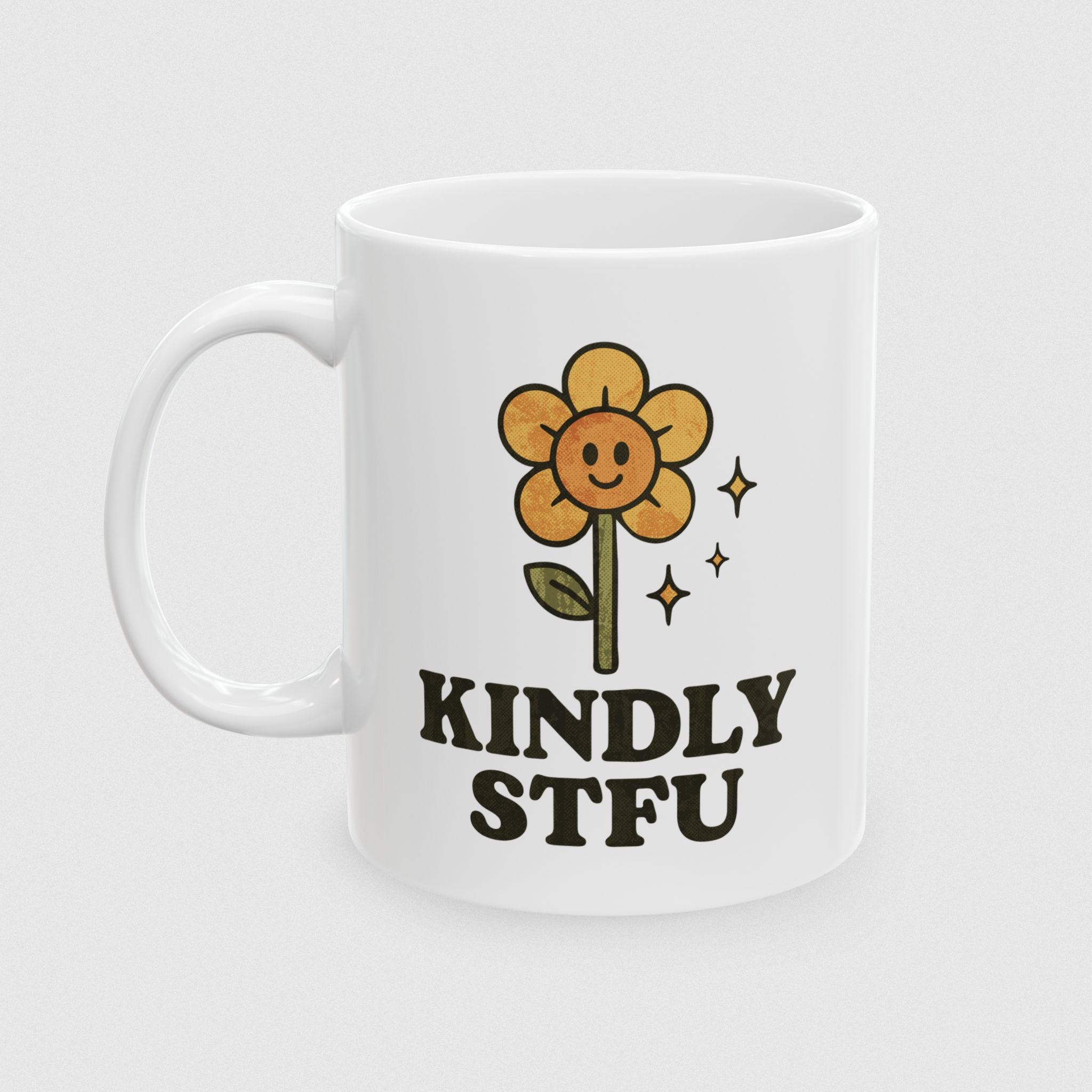 Kindly STFU! Mug
