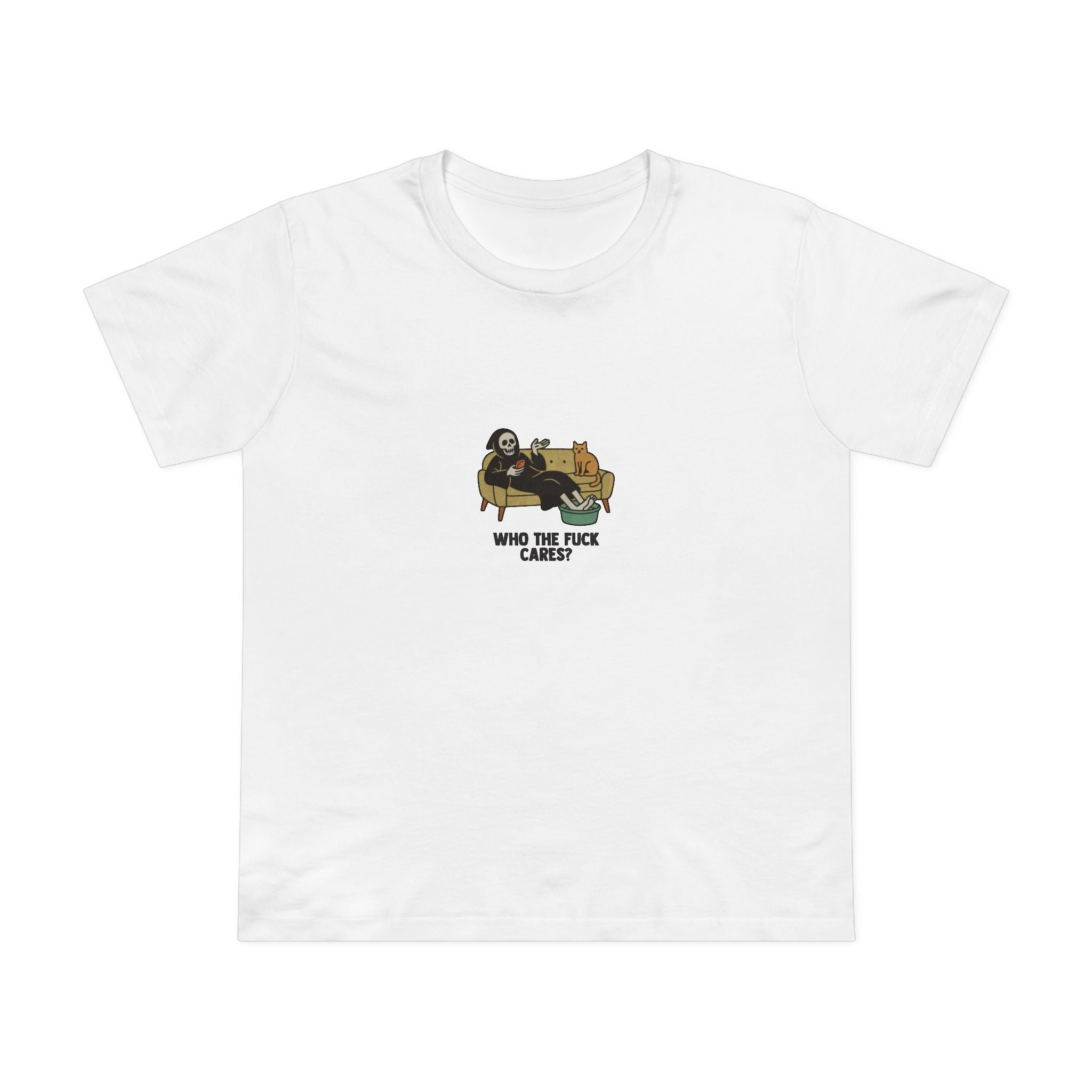 Who the Fuck Cares! Women’s T-Shirt