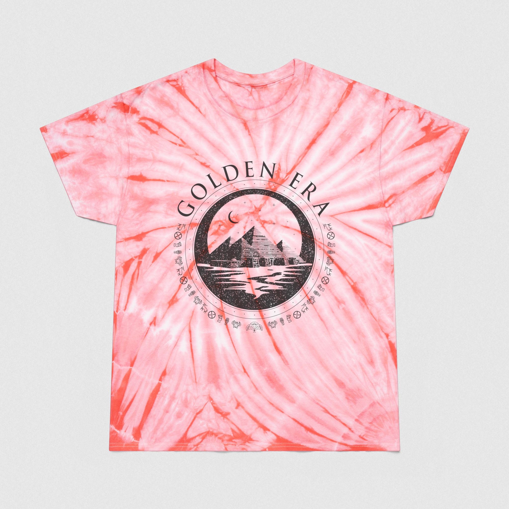Sacred Pyramids Cyclone Men's Tie dye T-shirt