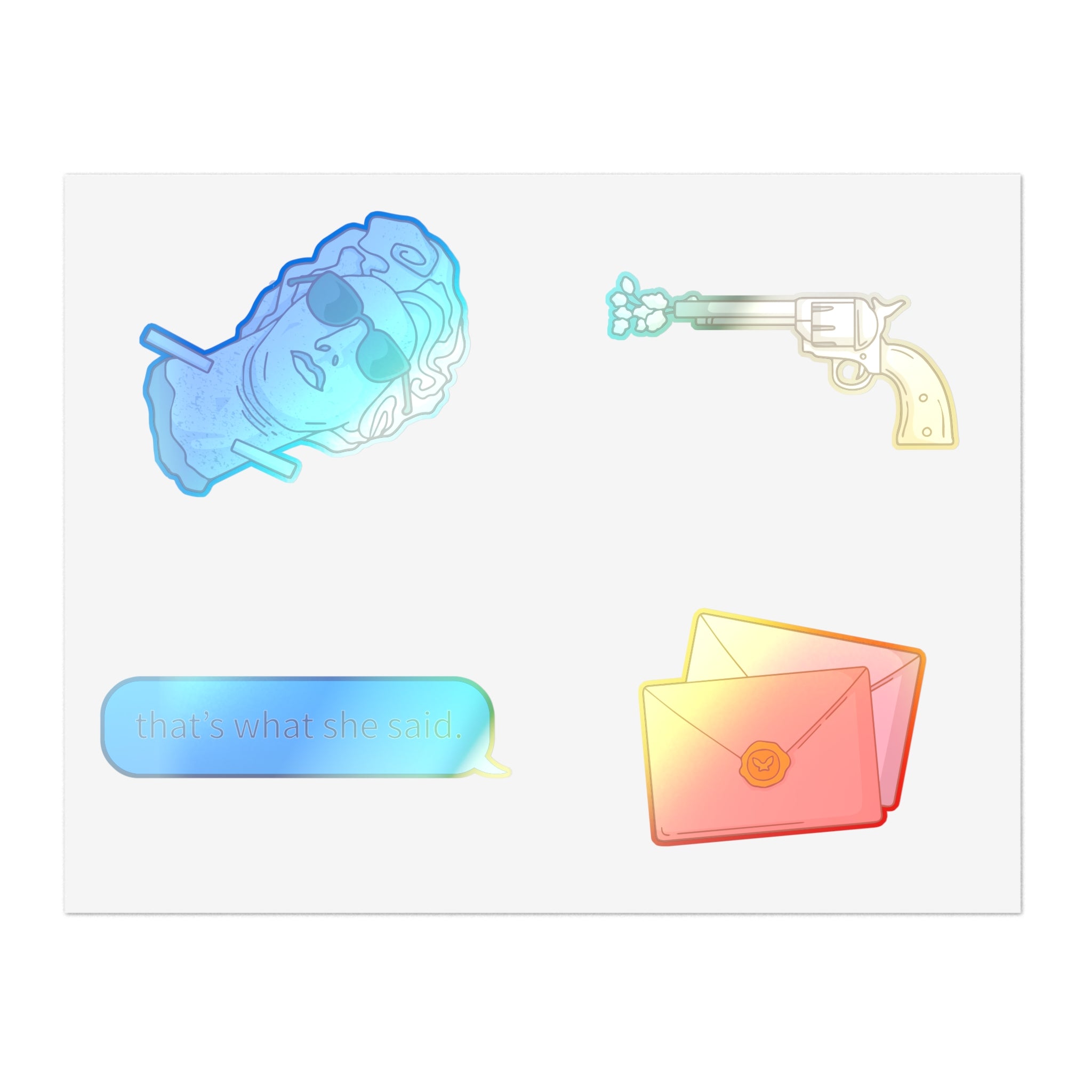 Retro Pop Sticker Set