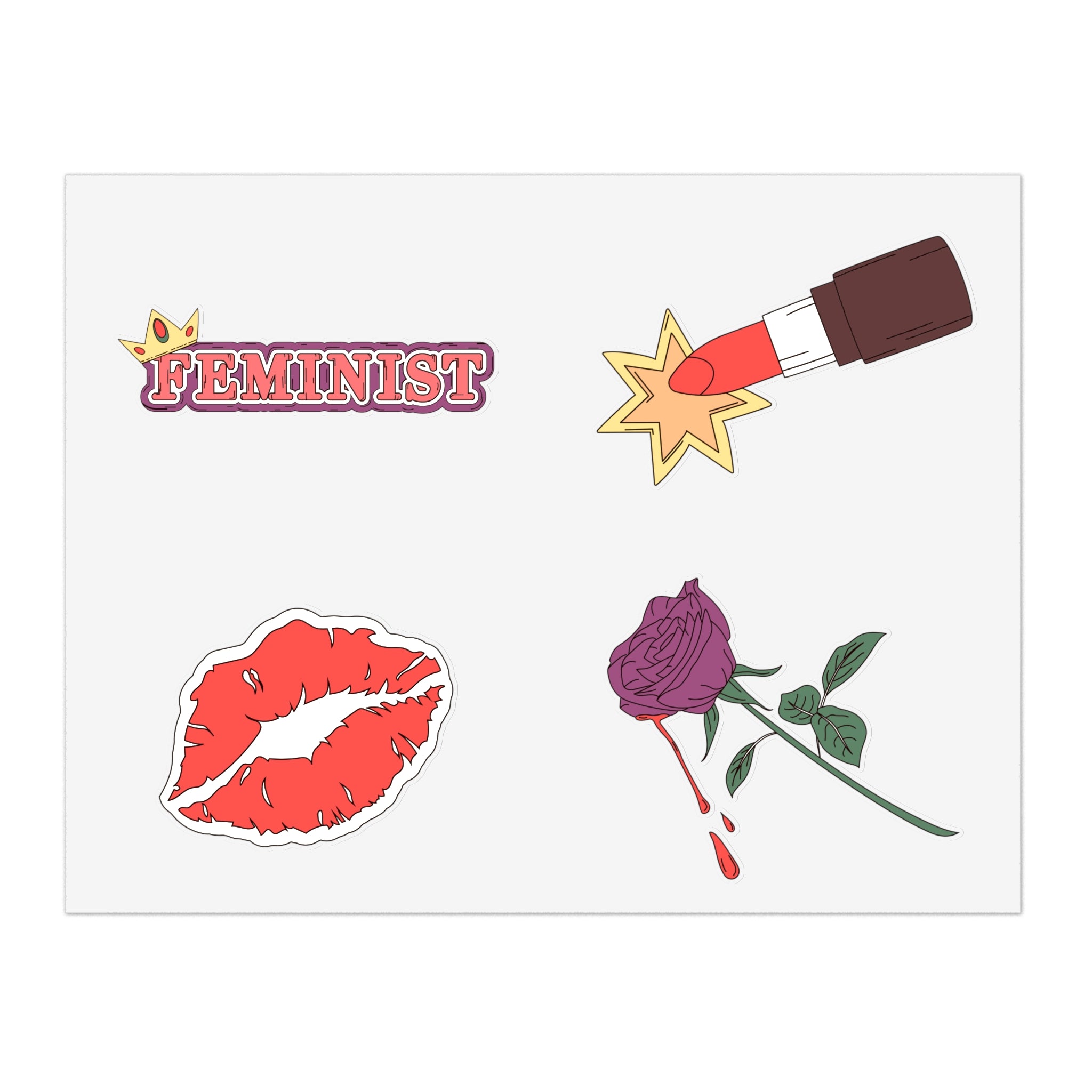 Feminist AF! Sticker Set