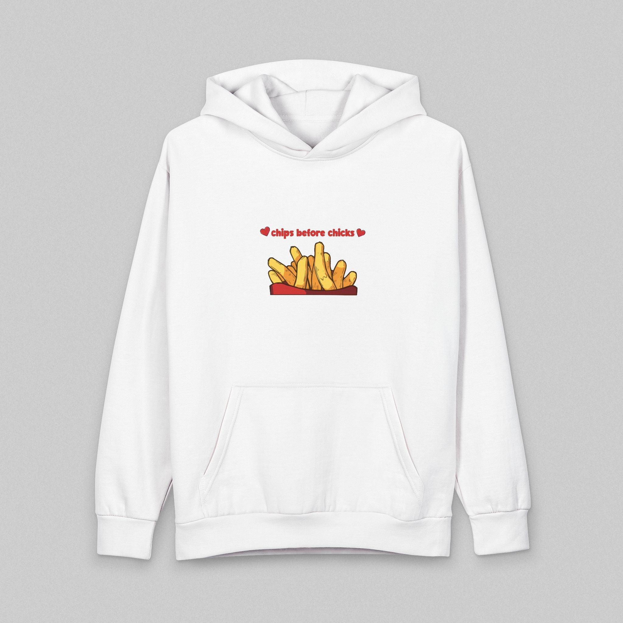Chips before Chicks! Men's Hoodie