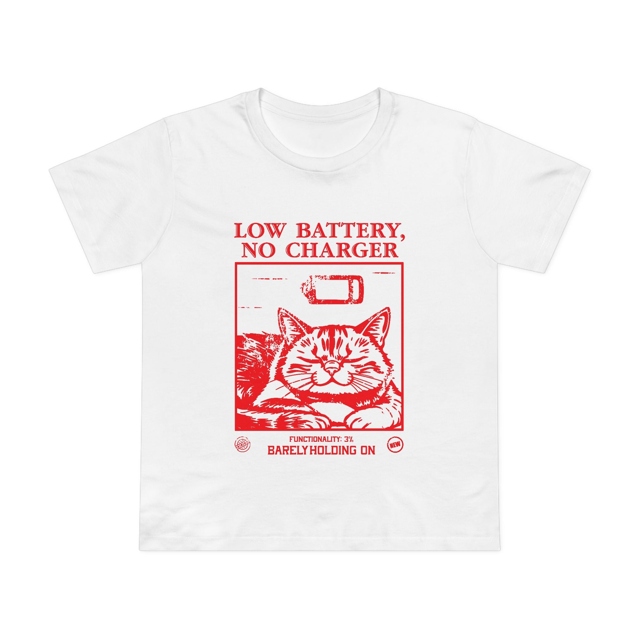 Low Battery Vintage Women’s T-Shirt