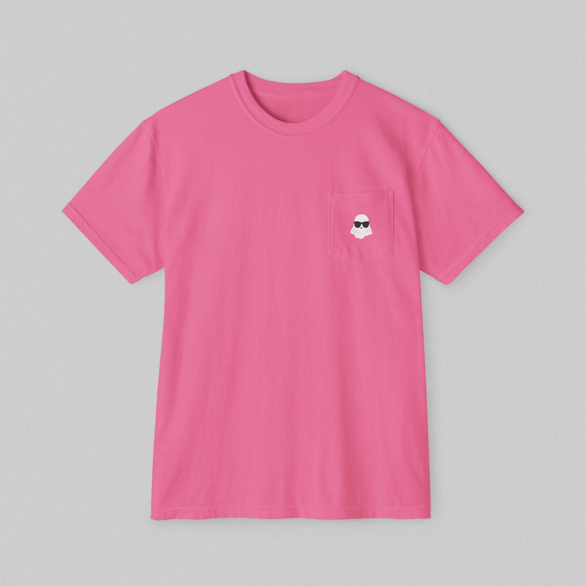 Ghosted Women’s Comfort Color Pocket T-Shirt