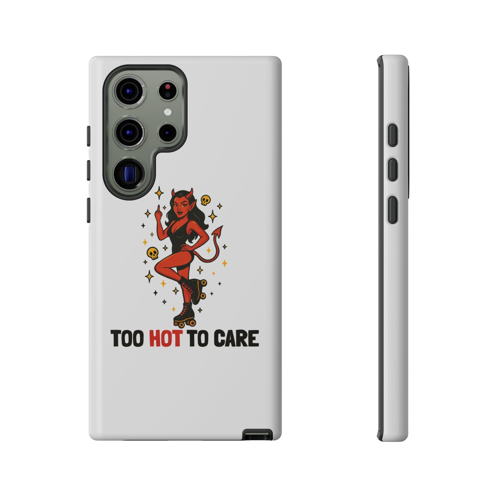 Too Hot to Care! Phone Case