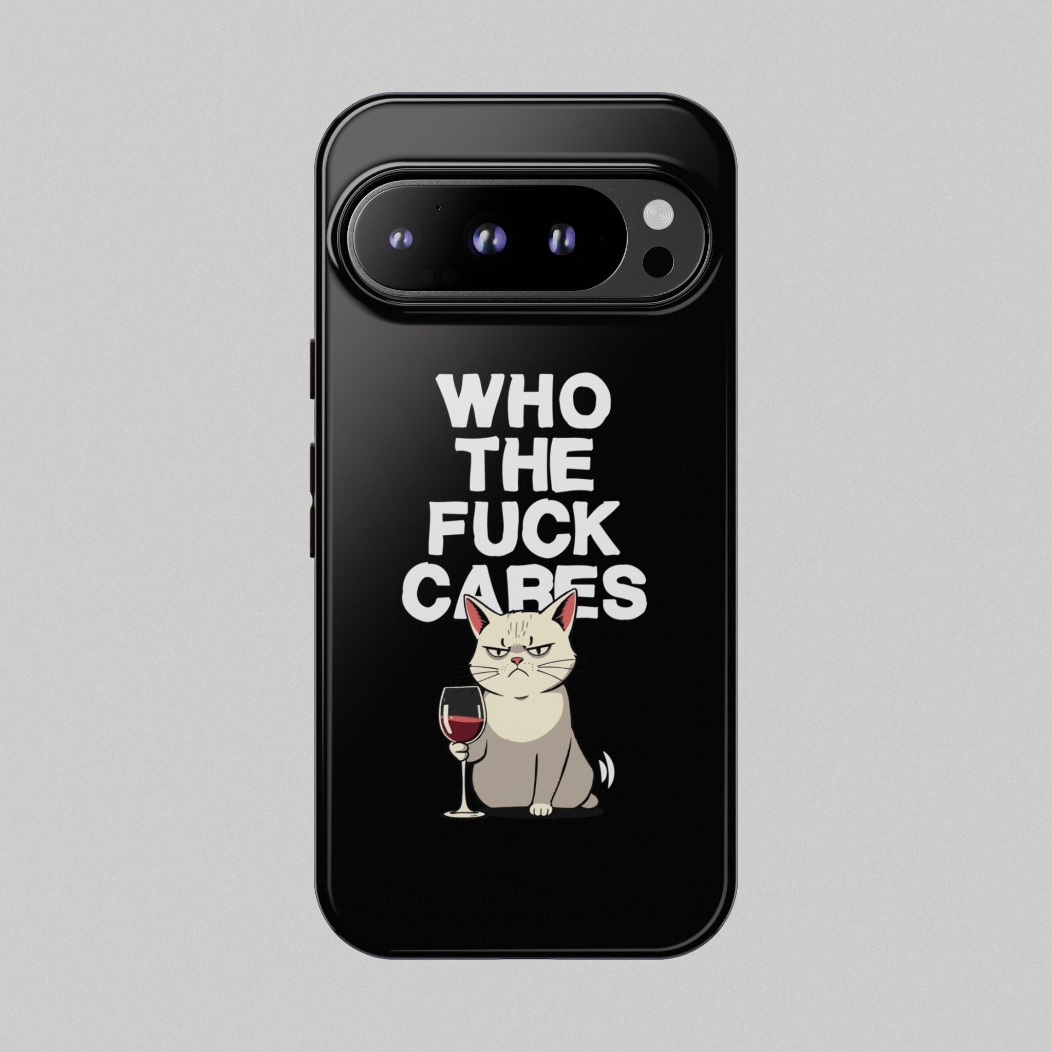 Who the Fuck Cares! Phone Case