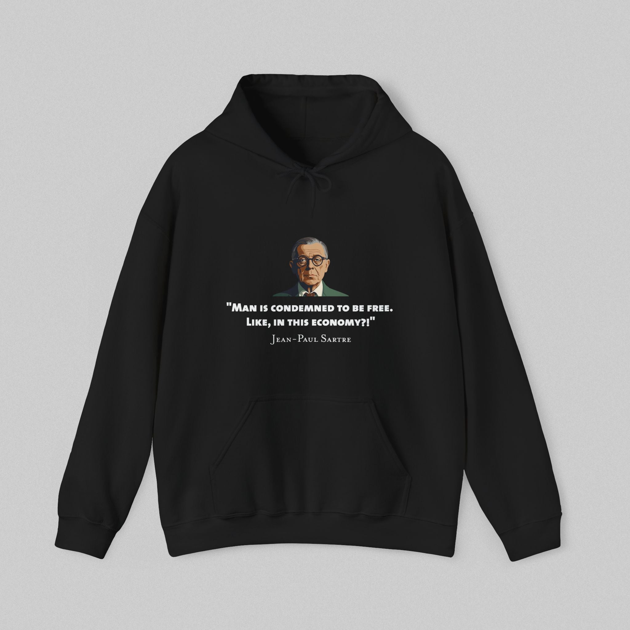 Man Condemned - Sartre Men's Hoodie
