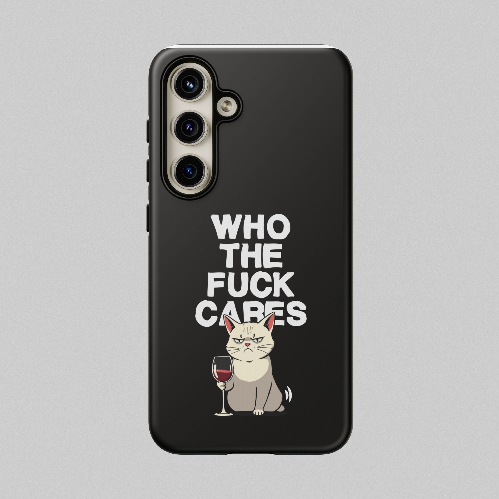 Who the Fuck Cares! Phone Case