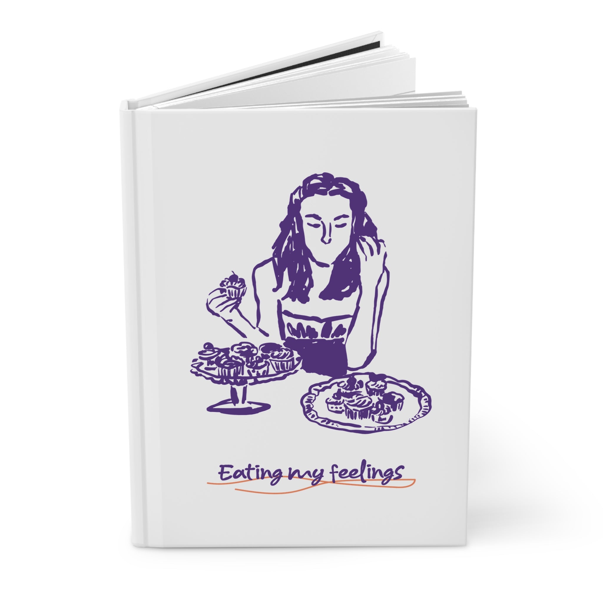 Eat your Feelings! Hardcover Journal