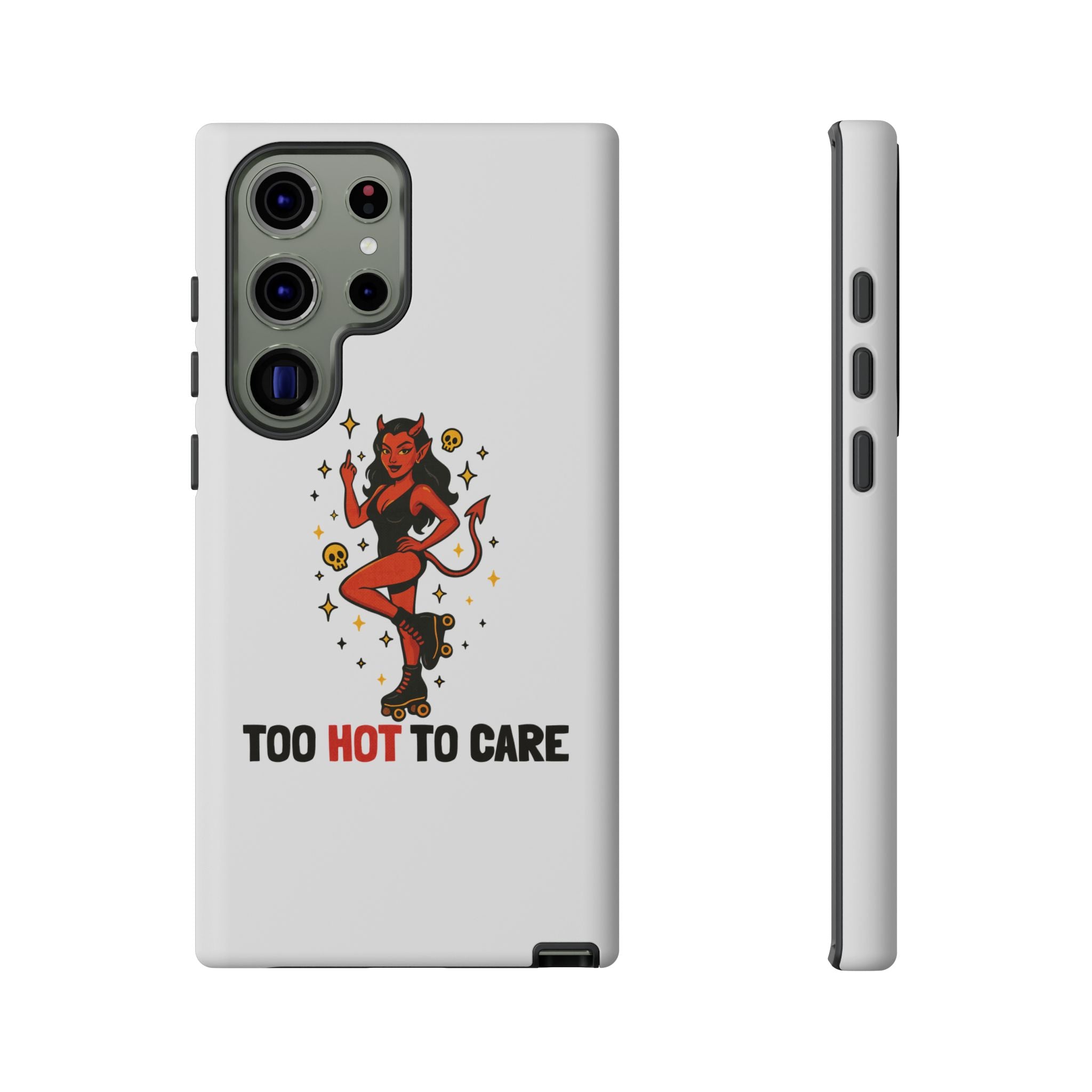 Too Hot to Care! Phone Case