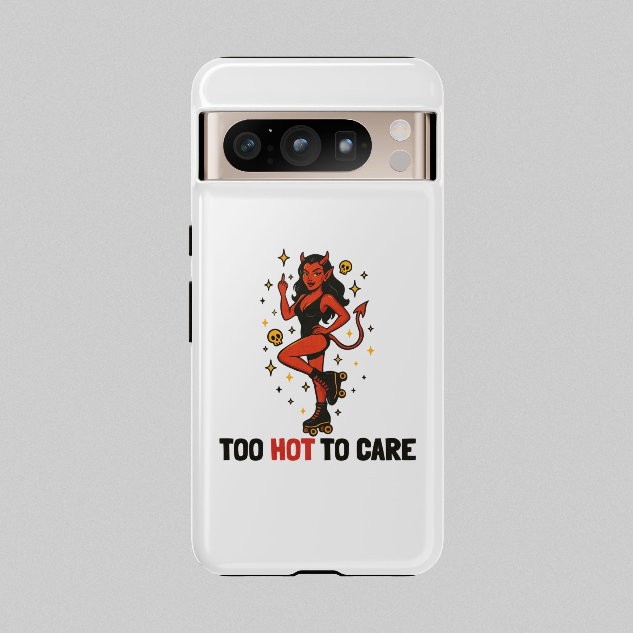 Too Hot to Care! Phone Case