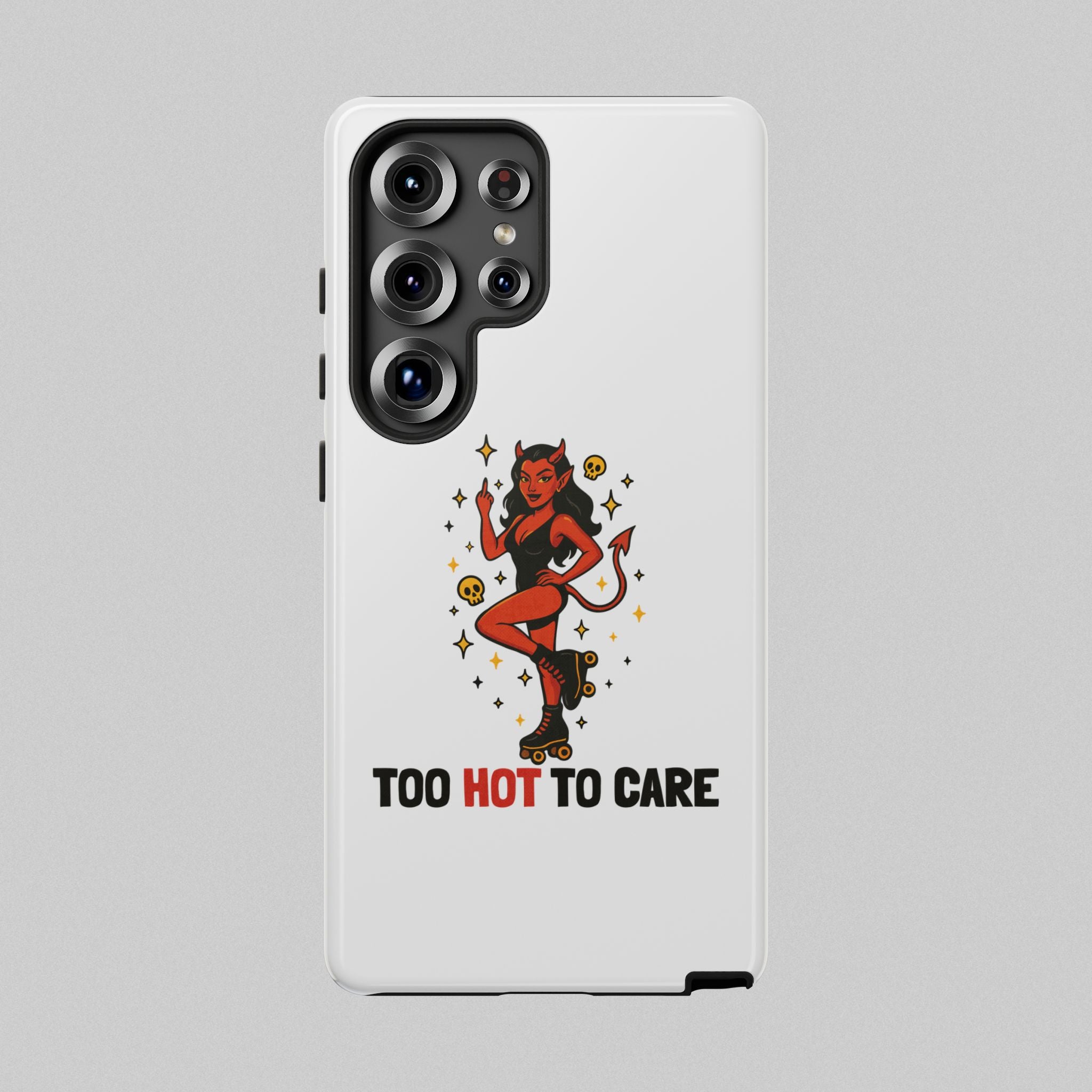 Too Hot to Care! Phone Case
