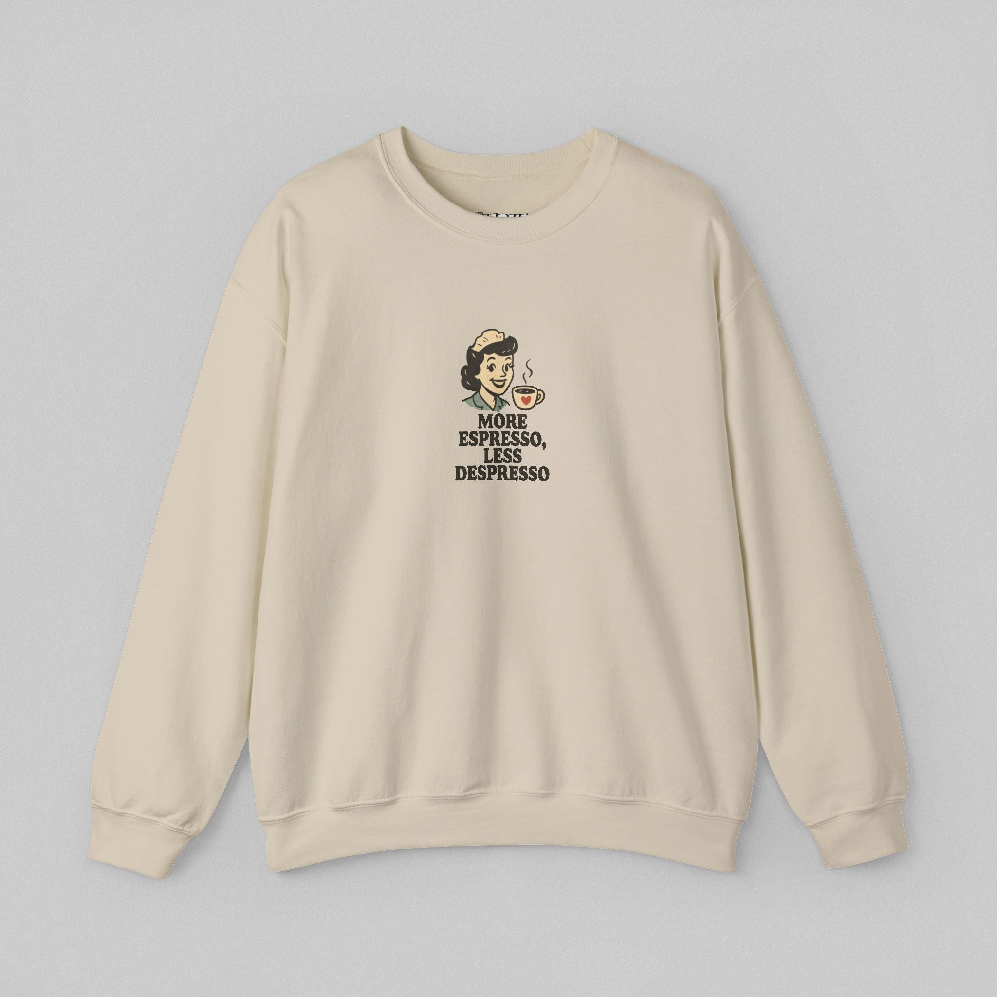 More Espresso Less Depresso! Men’s Sweatshirt
