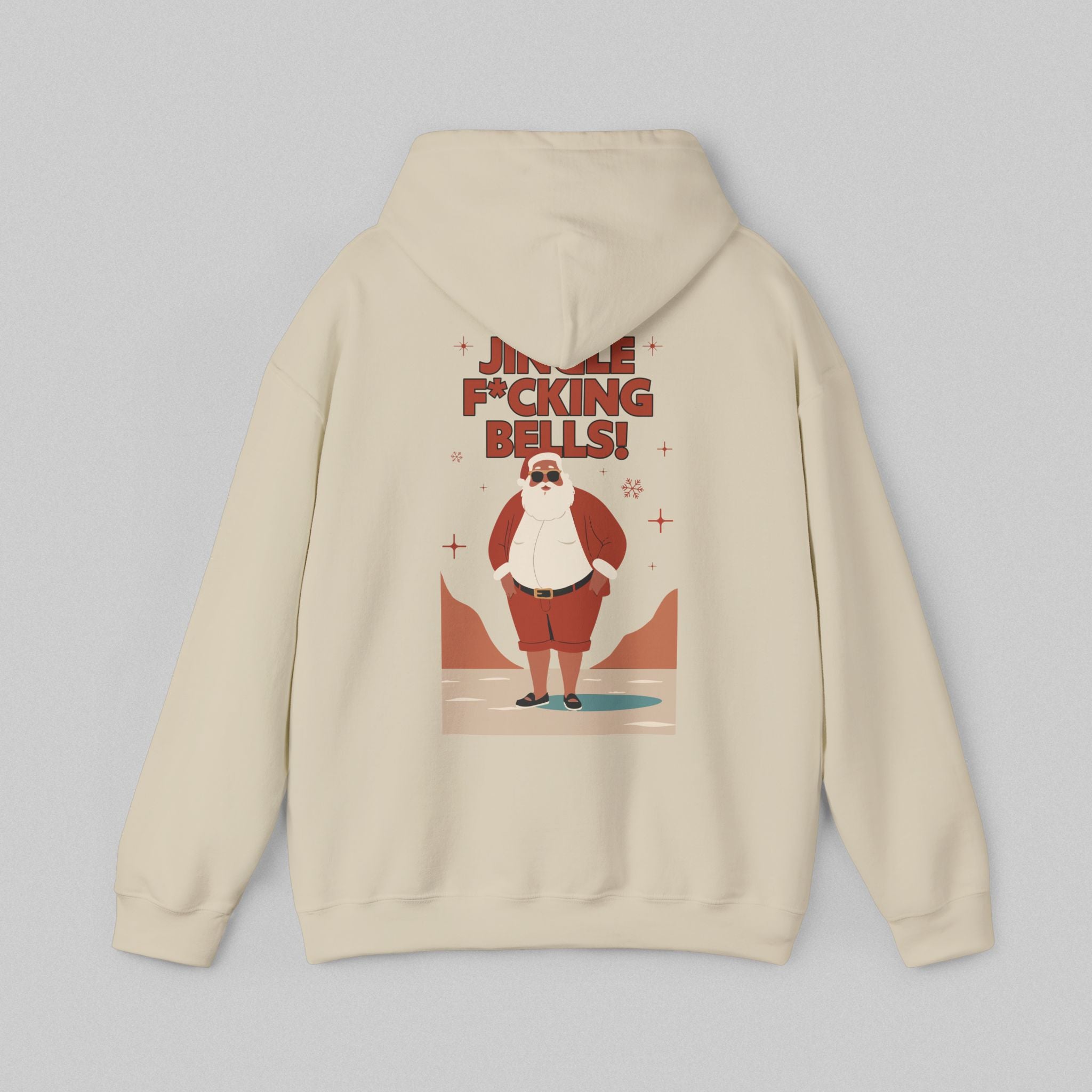 Jingle F*cking Bells Santa Men’s Hoodie