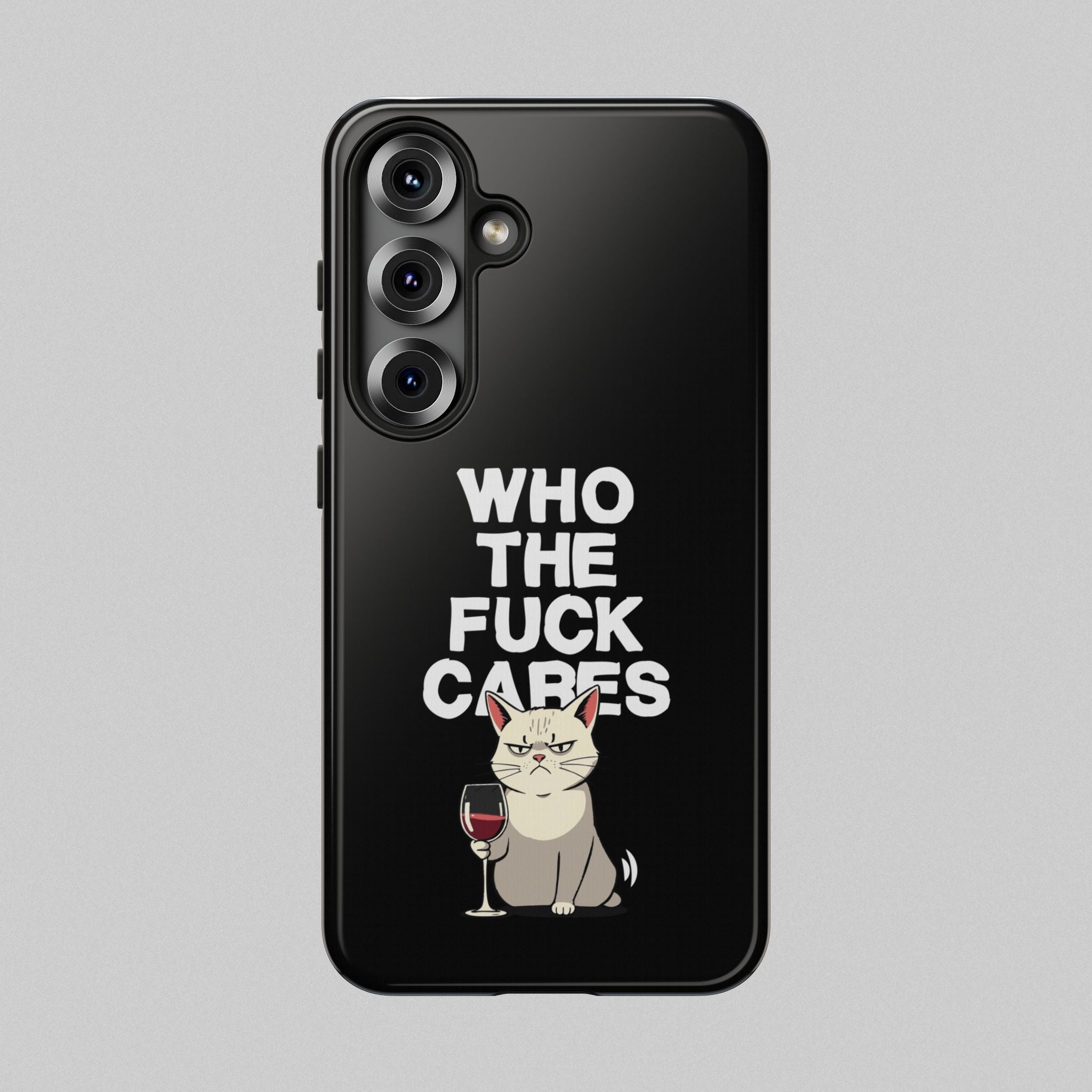 Who the Fuck Cares! Phone Case