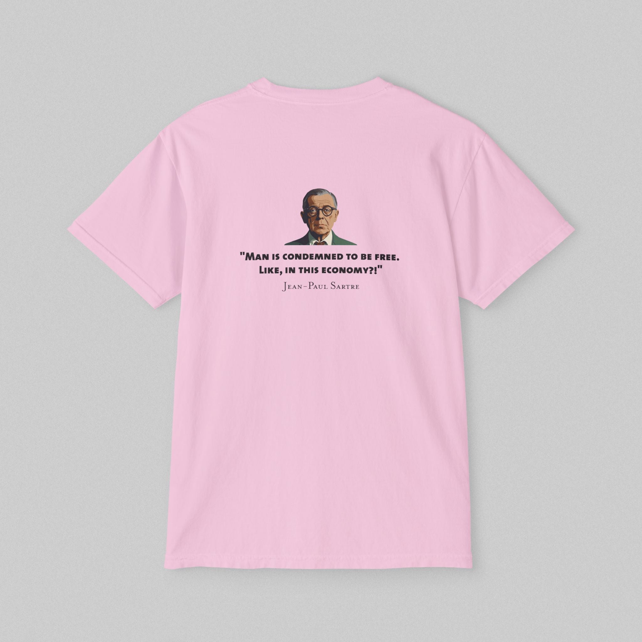 Man condemned - Sartre Women's Pocket T-Shirt