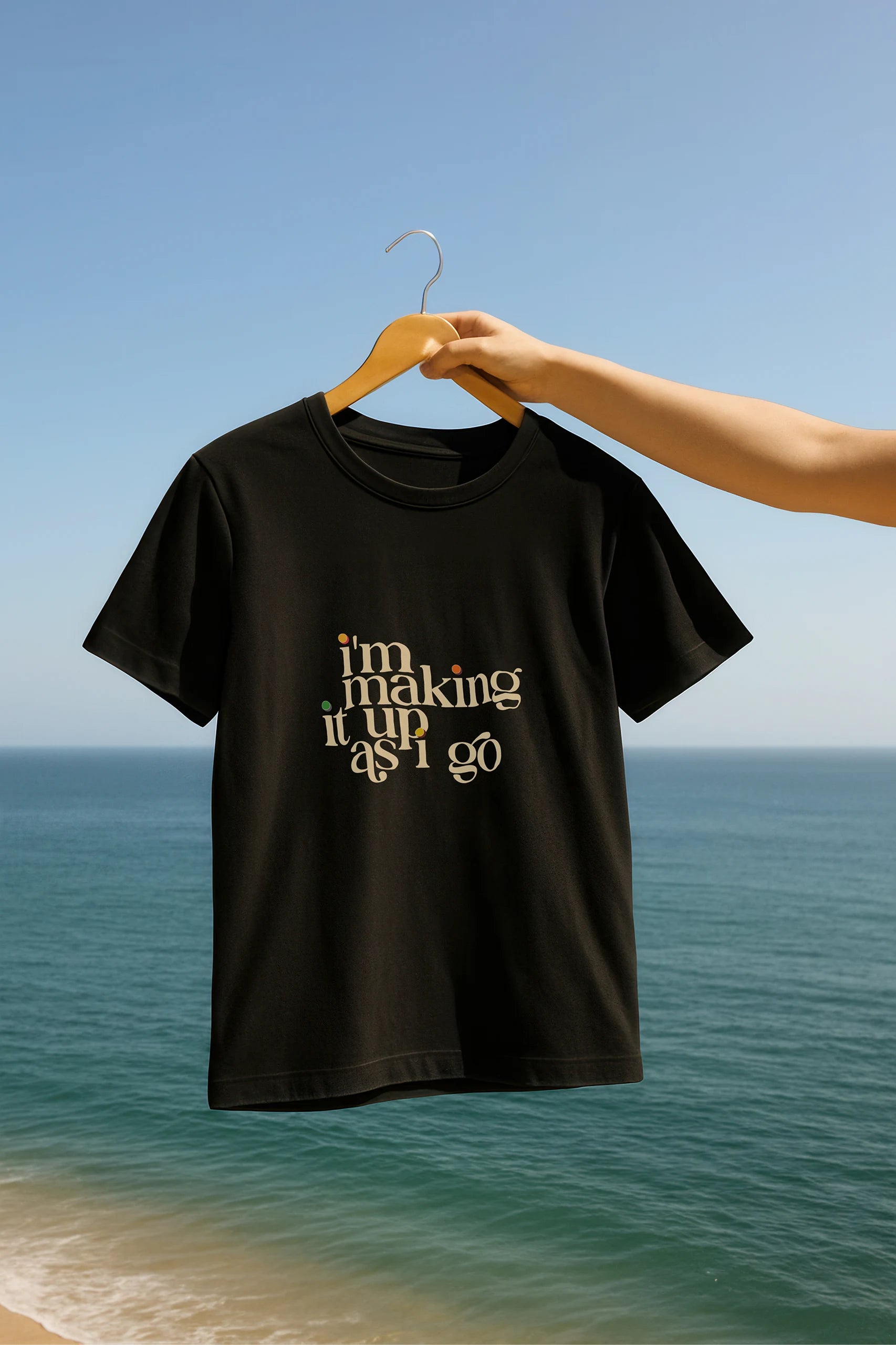 I'm Making It Up As I Go Women’s T-Shirt