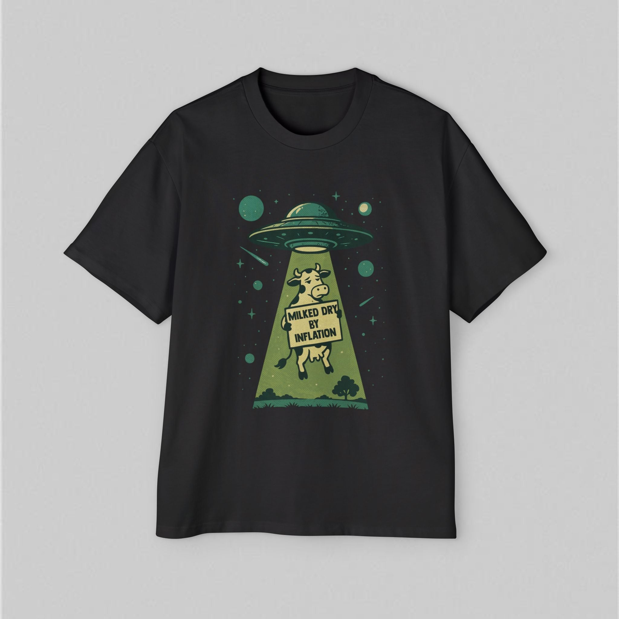 Milked Dry By Inflation! Women’s Oversized T-Shirt