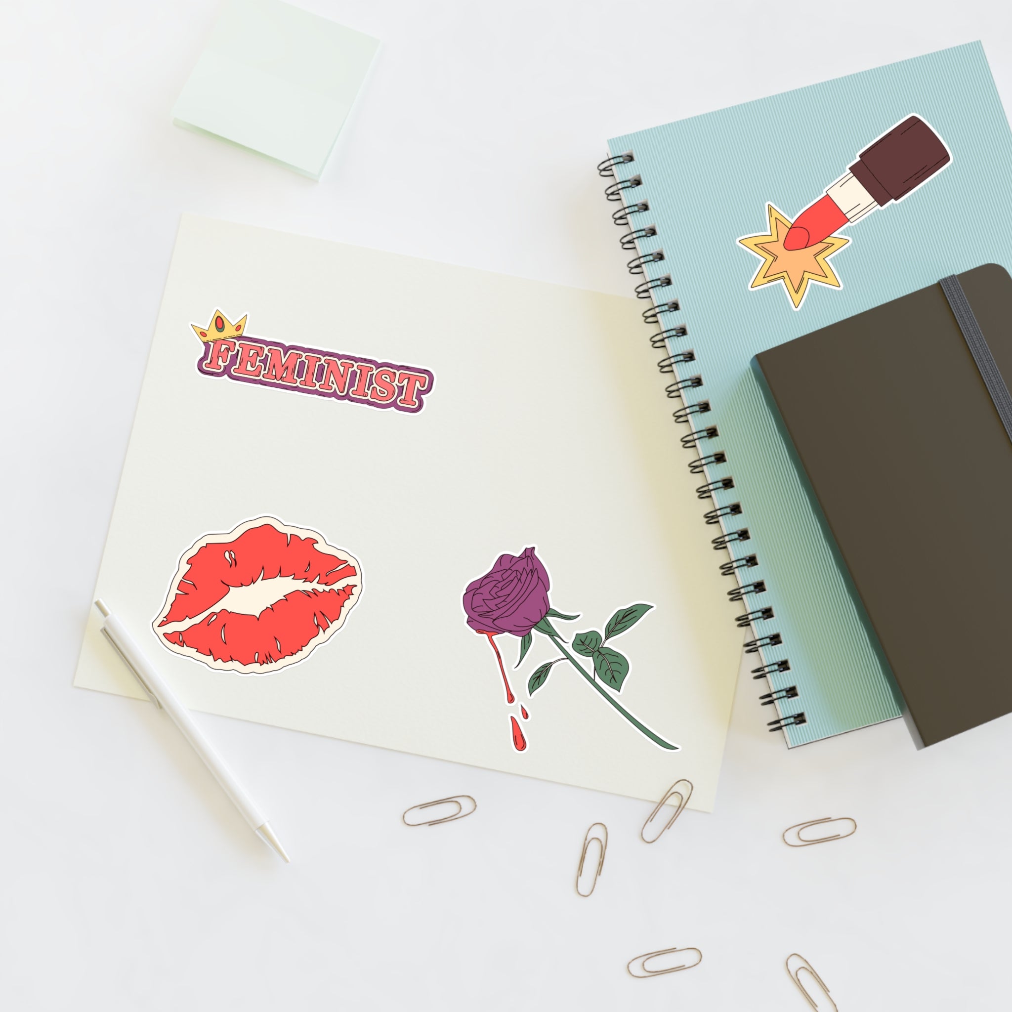 Feminist AF! Sticker Set