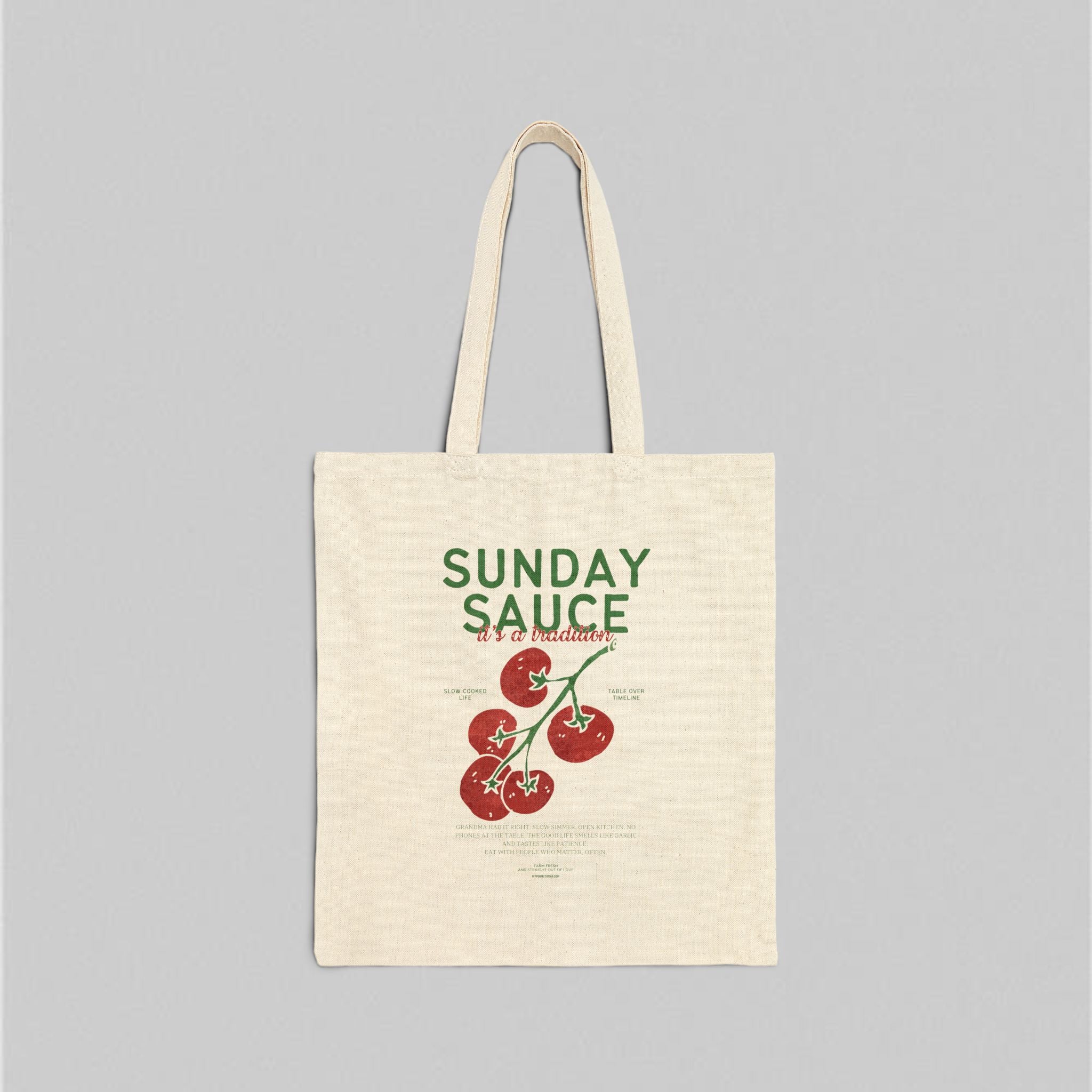 Sunday Sauce! Tote Bag