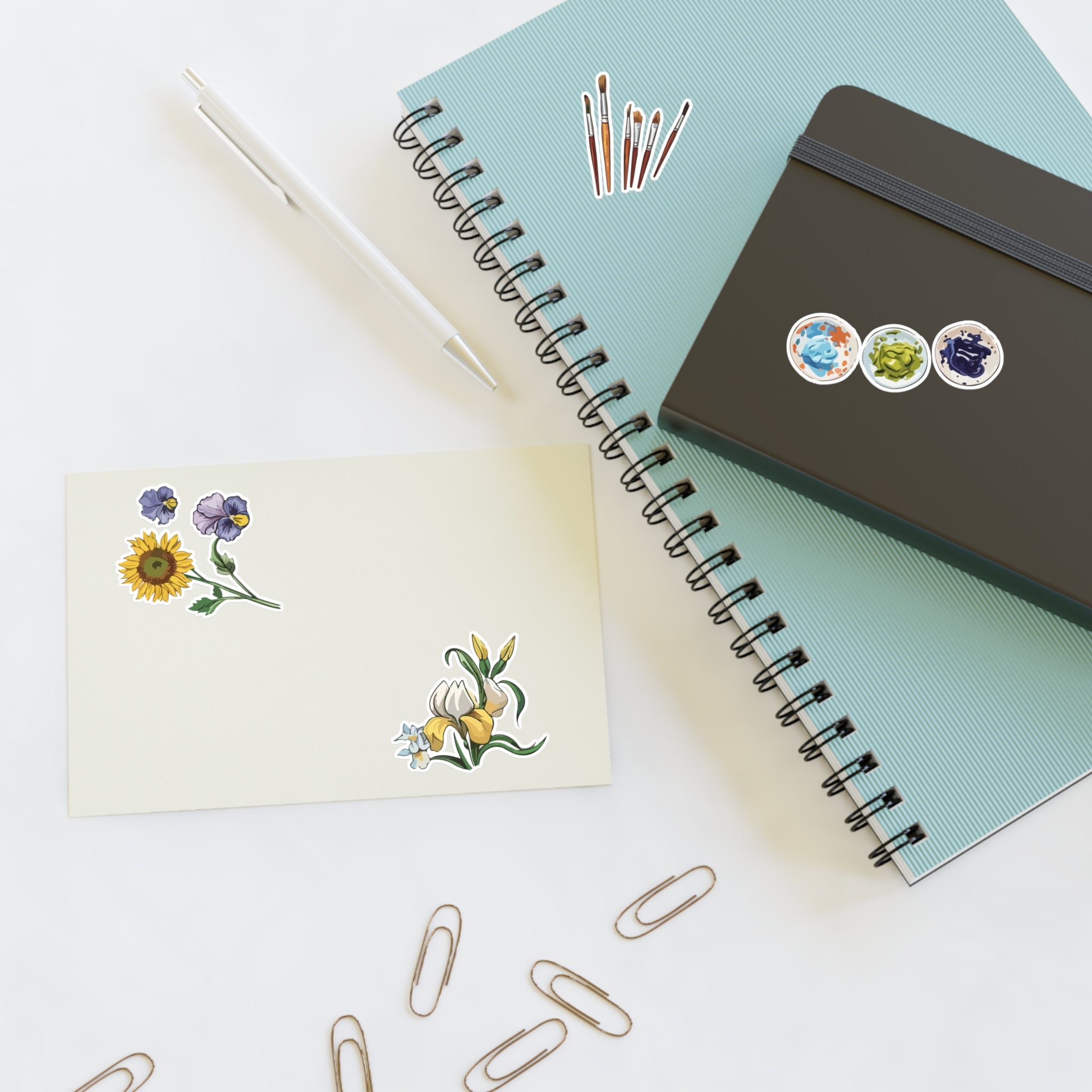 Art Vibes Sticker Sheet