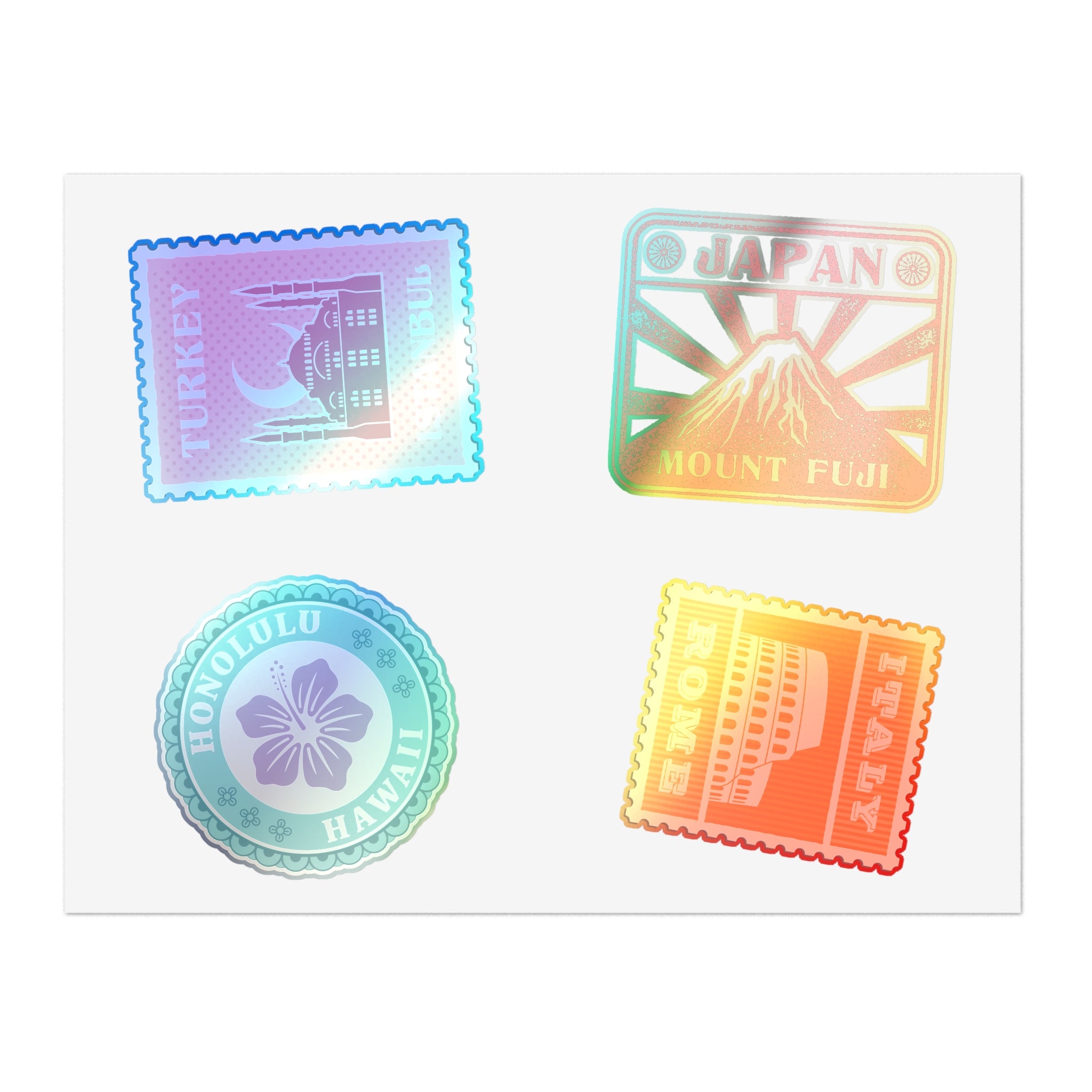 Around The World! Sticker Pack