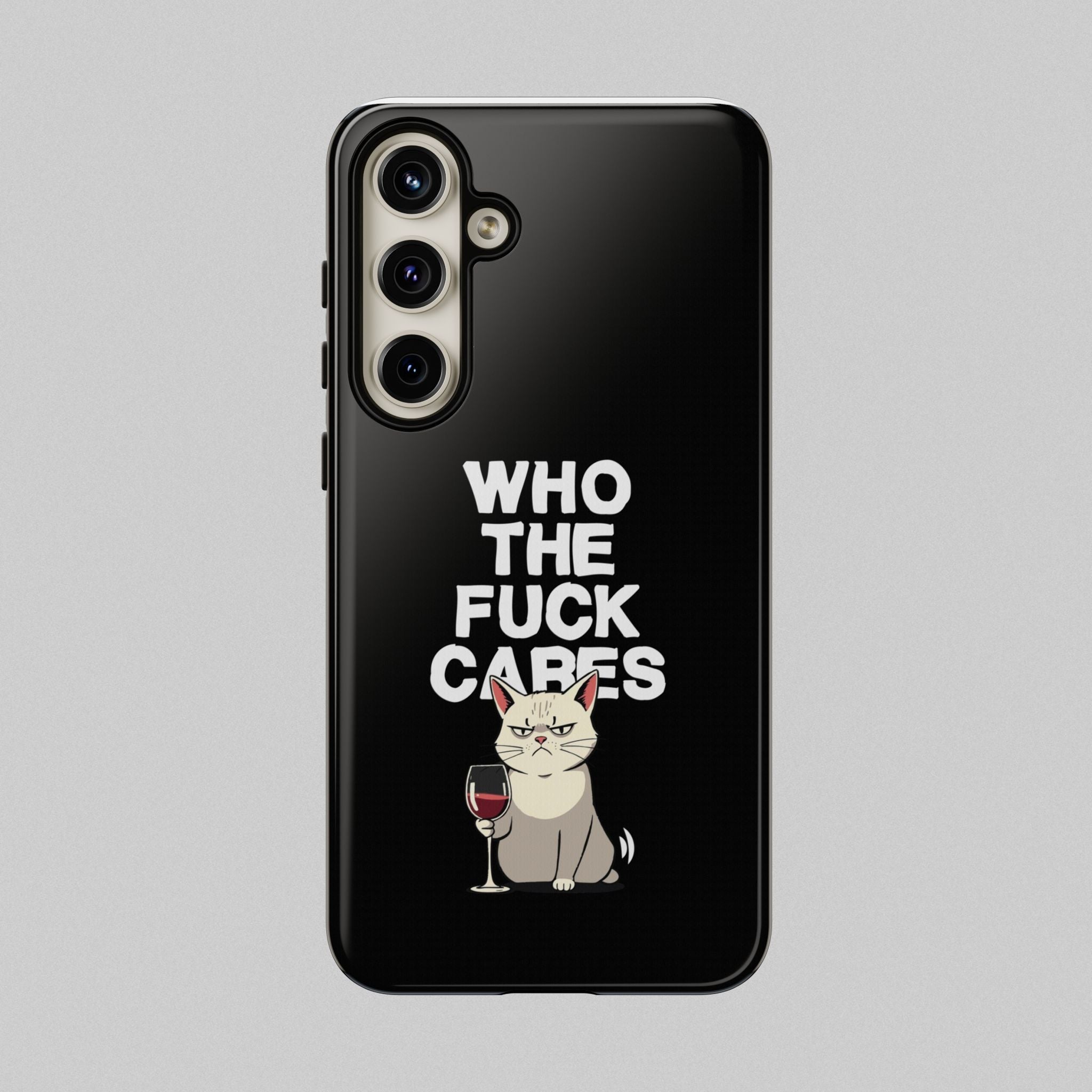 Who the Fuck Cares! Phone Case