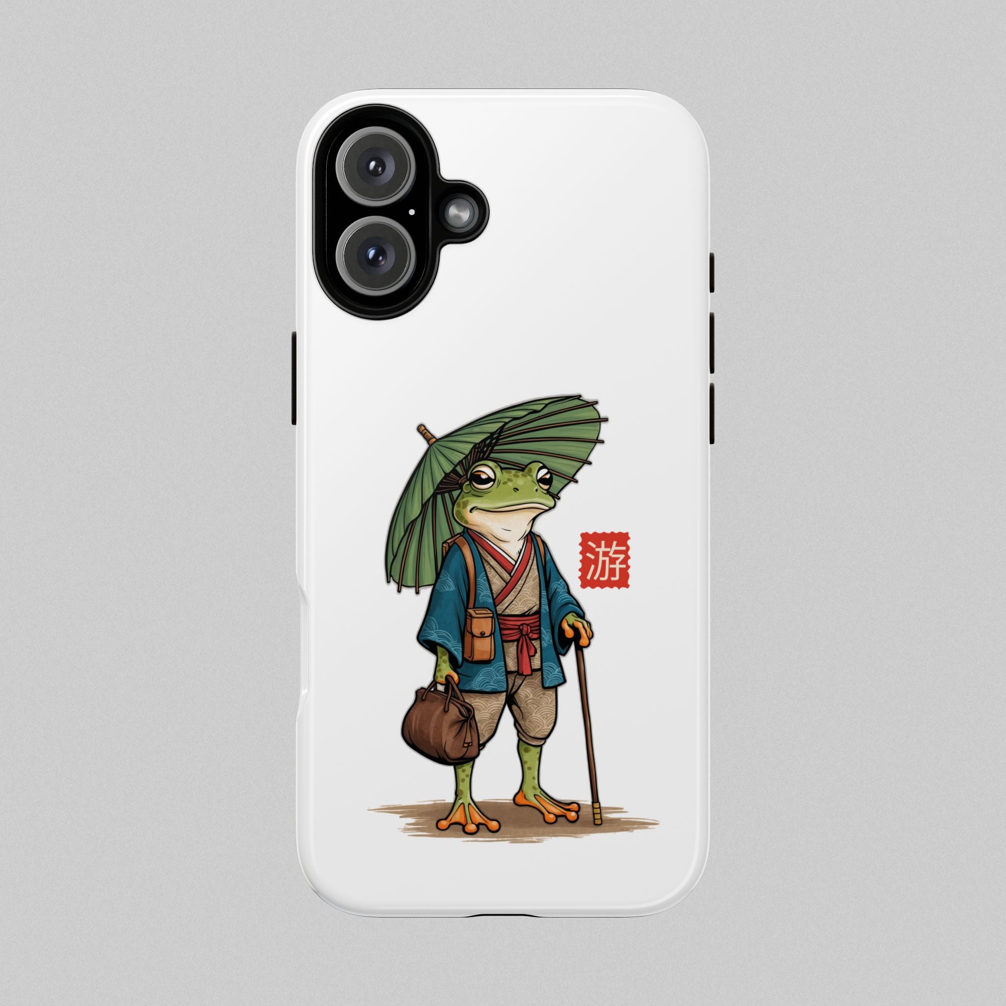 Traveling Frog! Phone Case