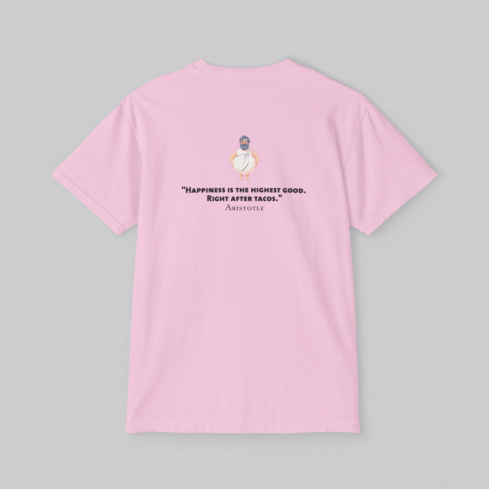 Happiness - Aristotle Women’s Pocket T-Shirt