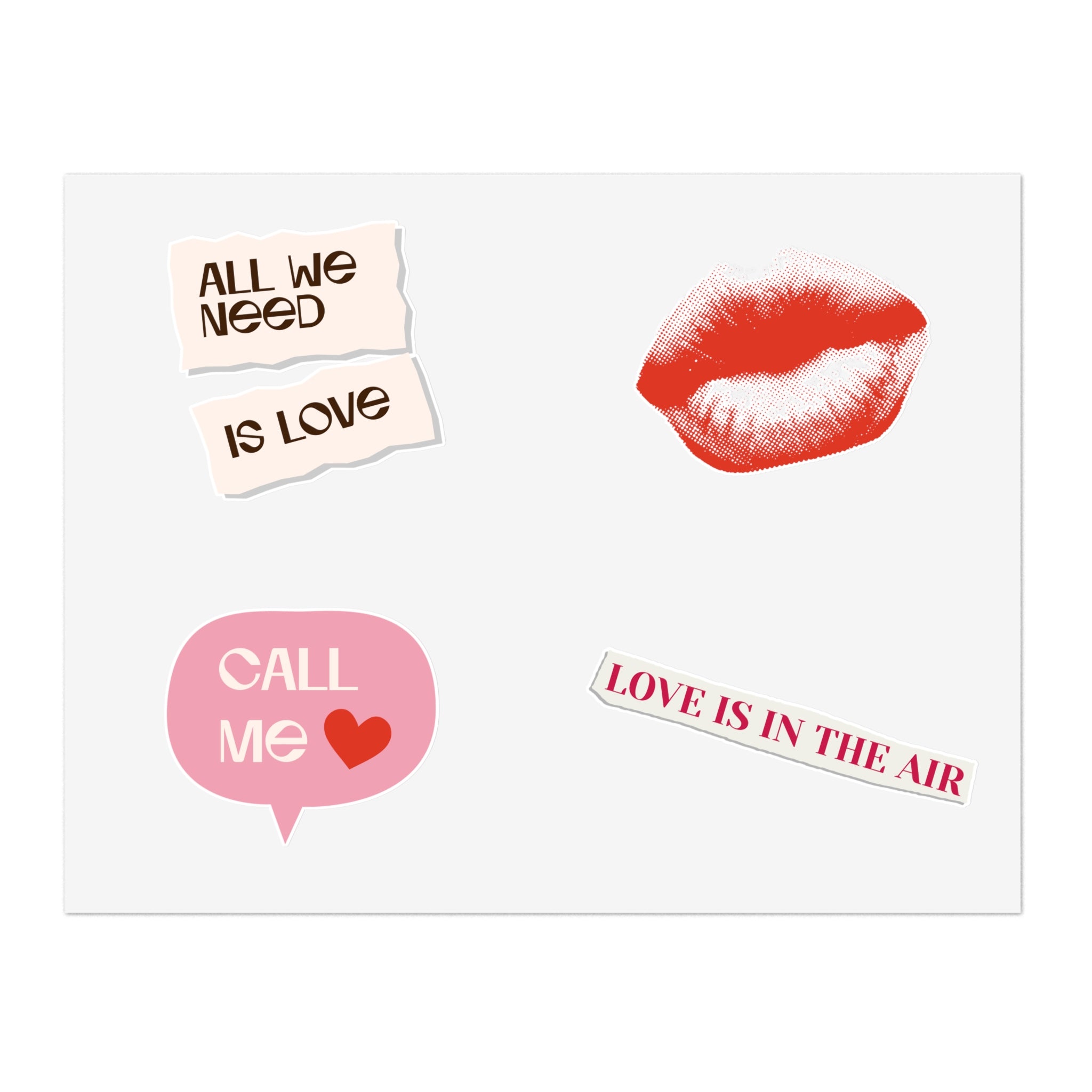 Love is in the air! Sticker Sheet