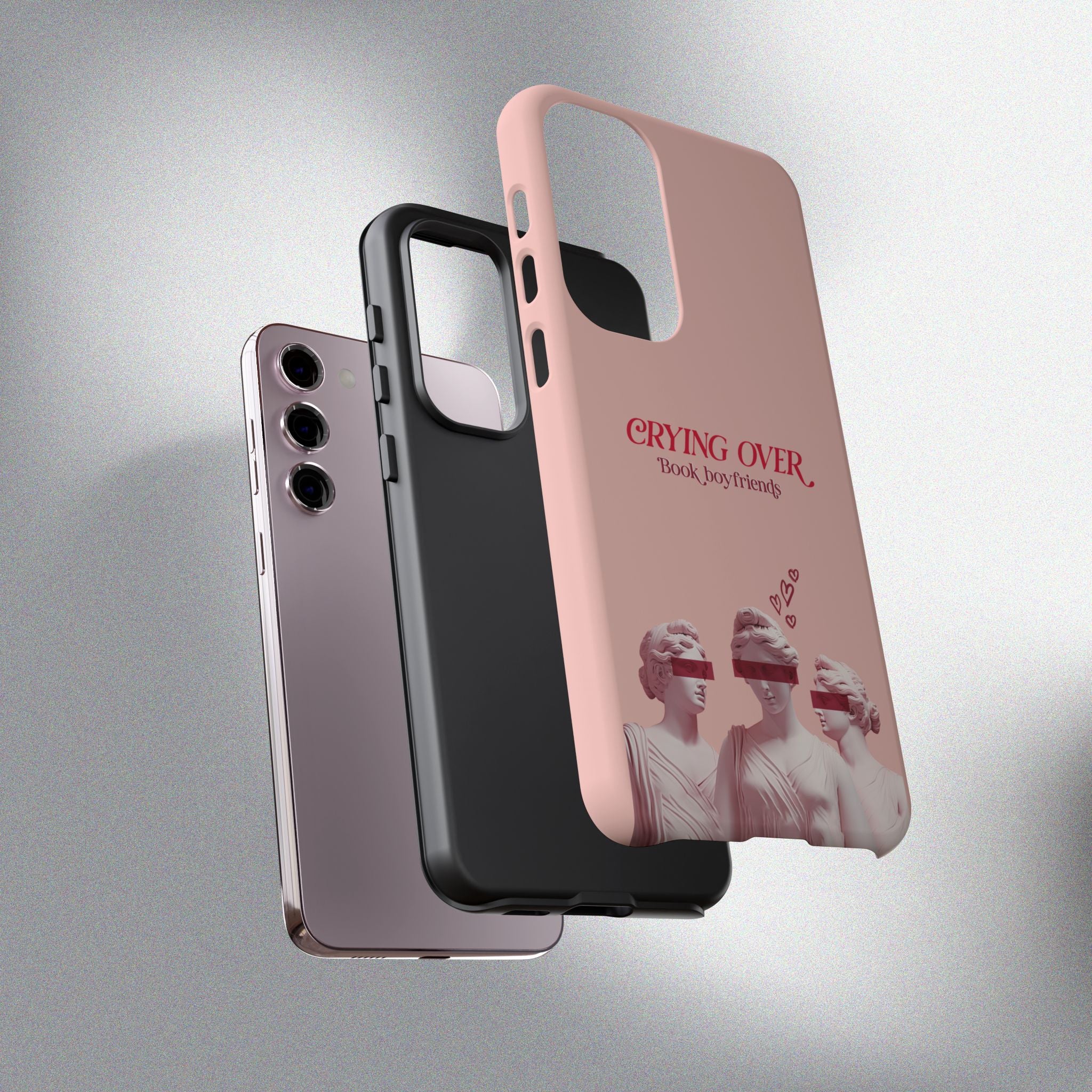 Crying Over Book Boyfriends! Phone Case