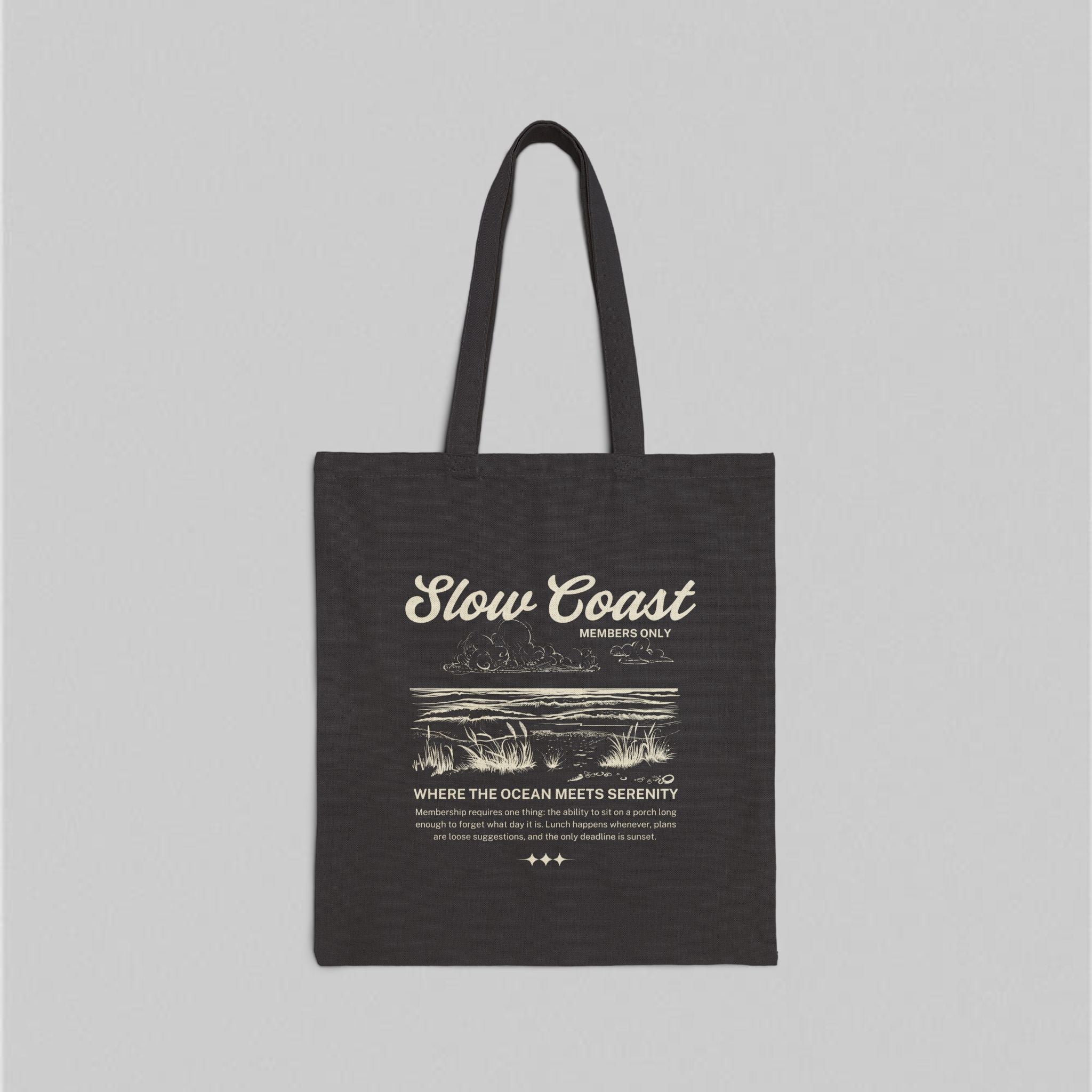 Slow Coast! Tote Bag