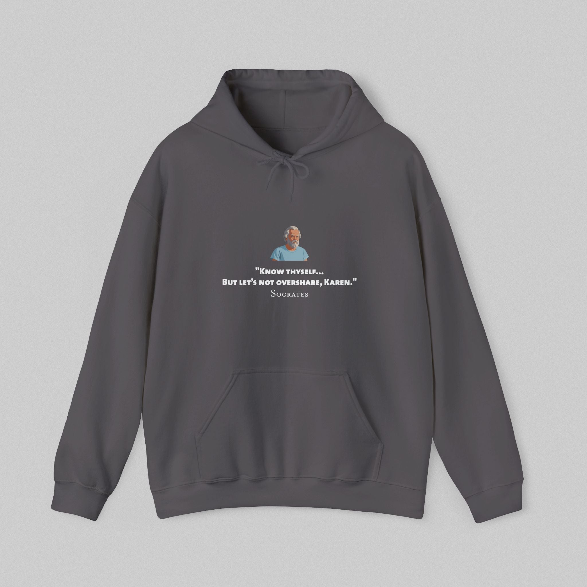 Know thyself - Socrates Men's Hoodie