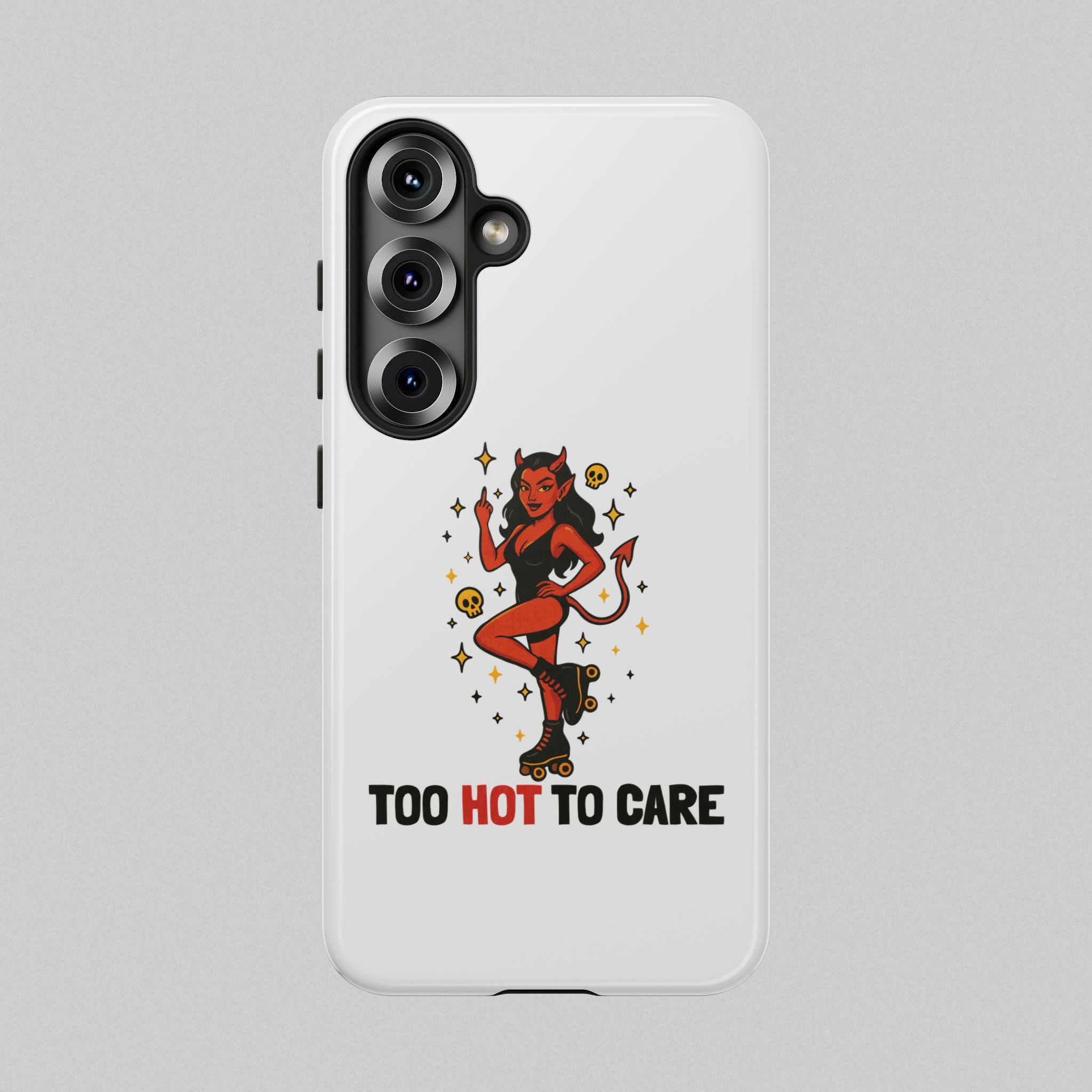 Too Hot to Care! Phone Case