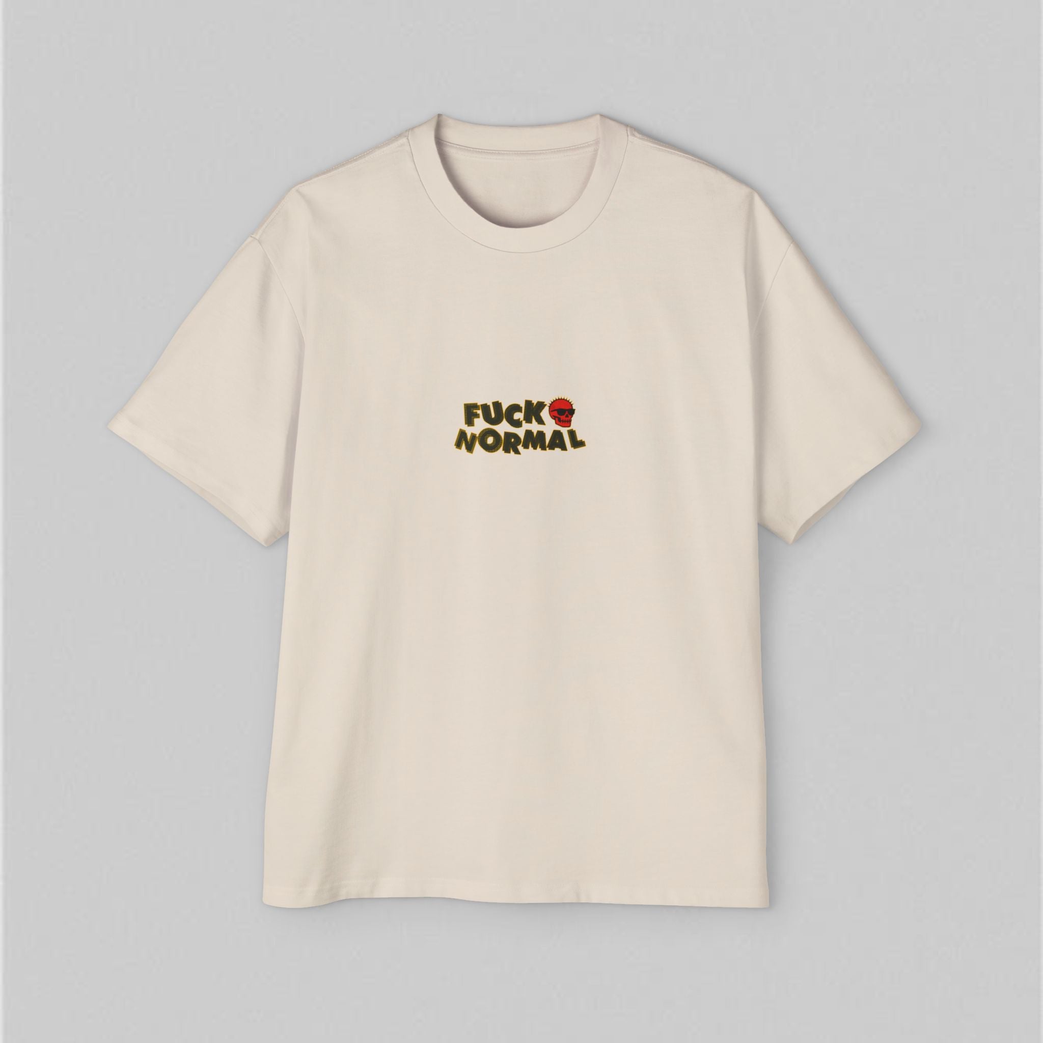 Fuck Normal! Men's Oversized T-Shirt