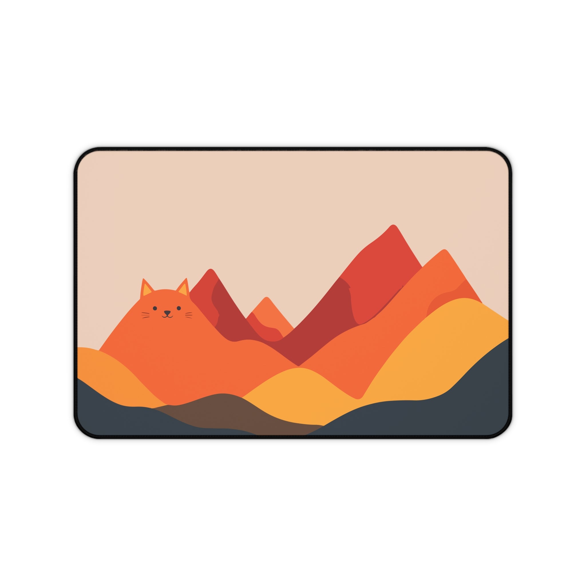 Cat Mountain Desk Mat