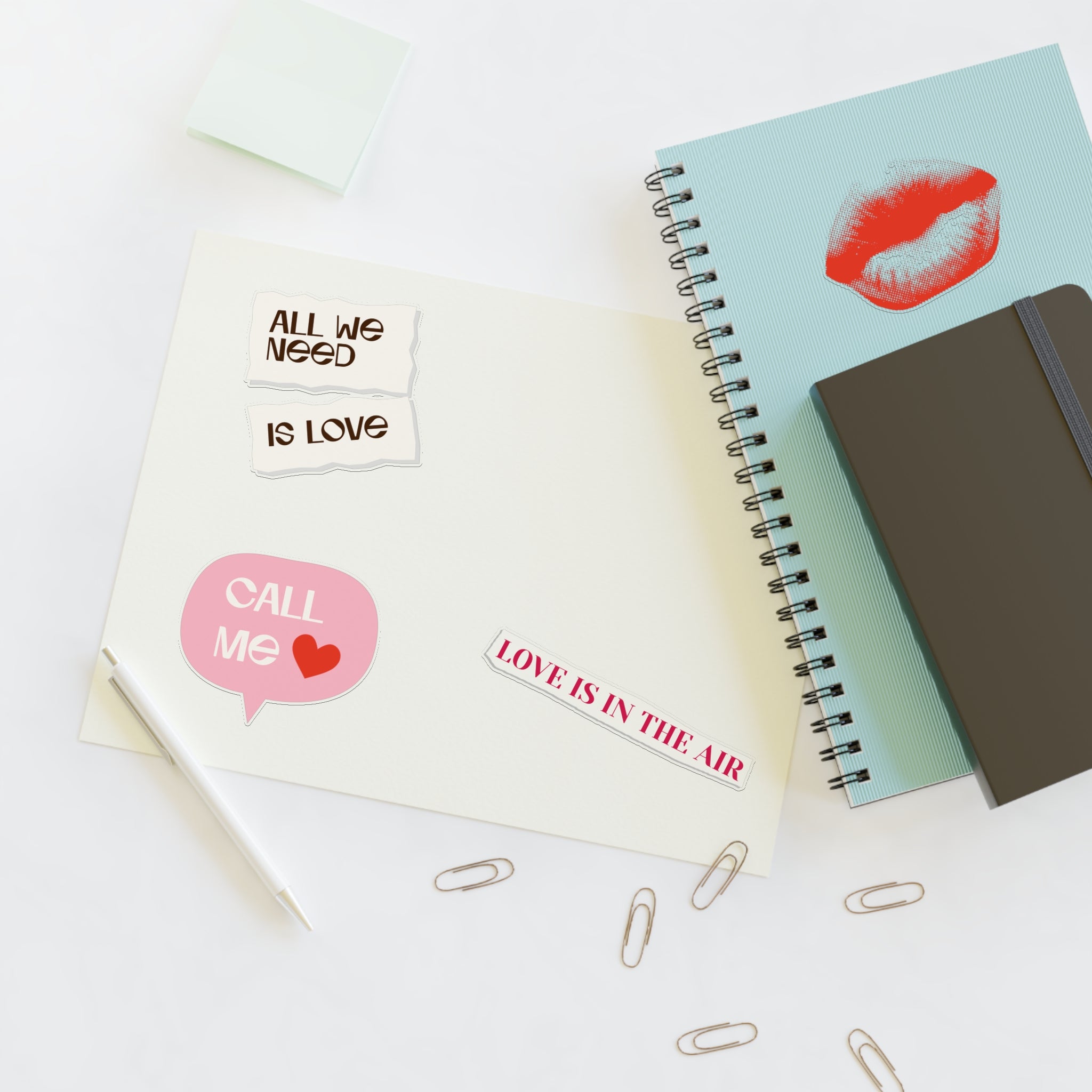 Love is in the air! Sticker Sheet