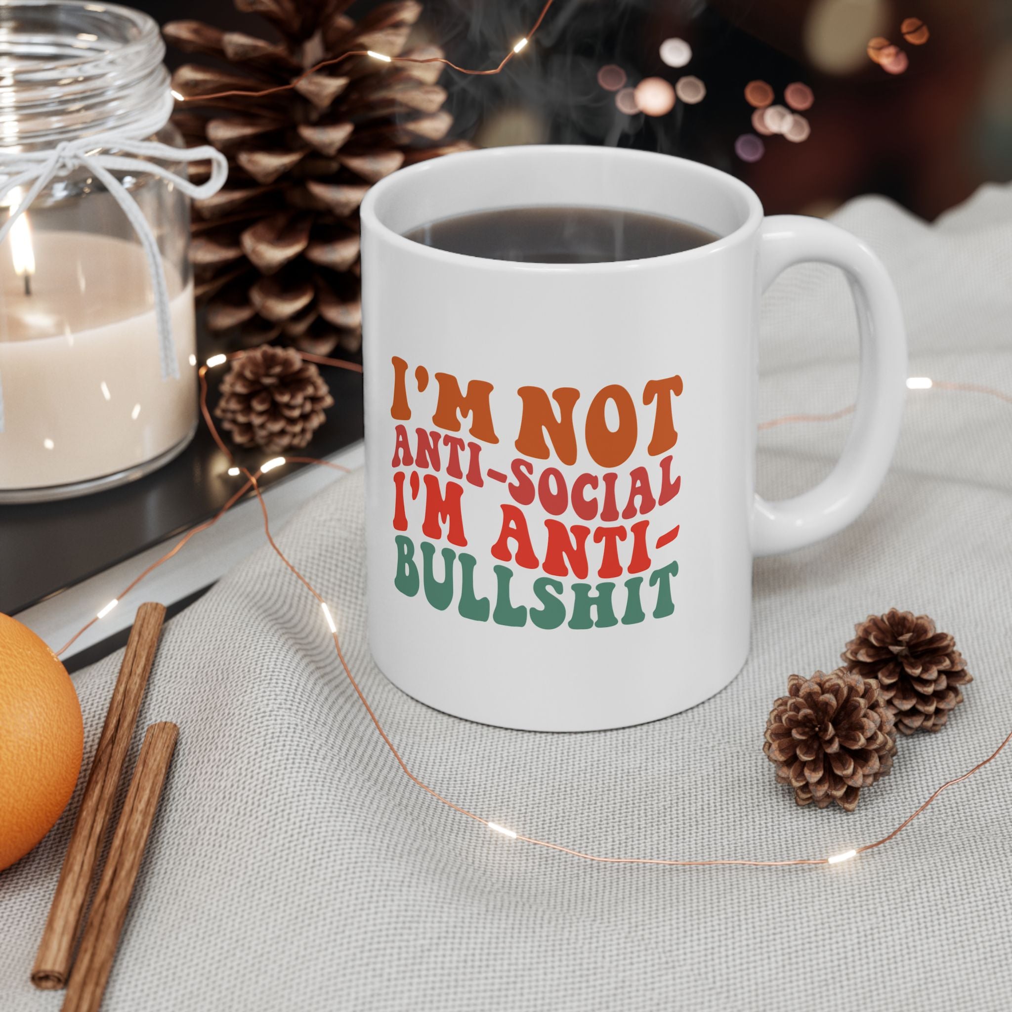 Anti Bullshit! Mug